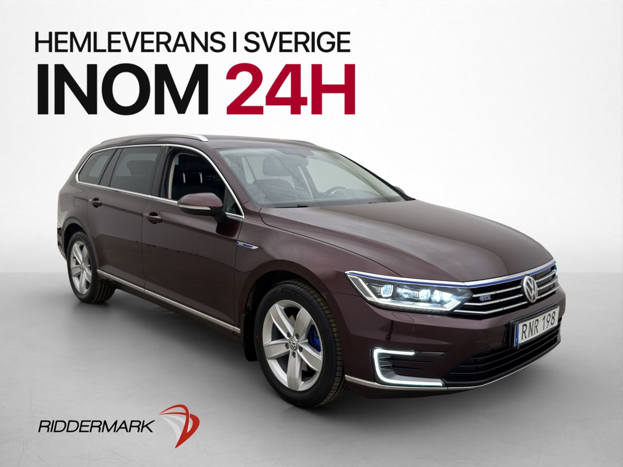 Volkswagen Passat 1.4 TSI GTE Kamera Värmare CarPlay Adaptiv