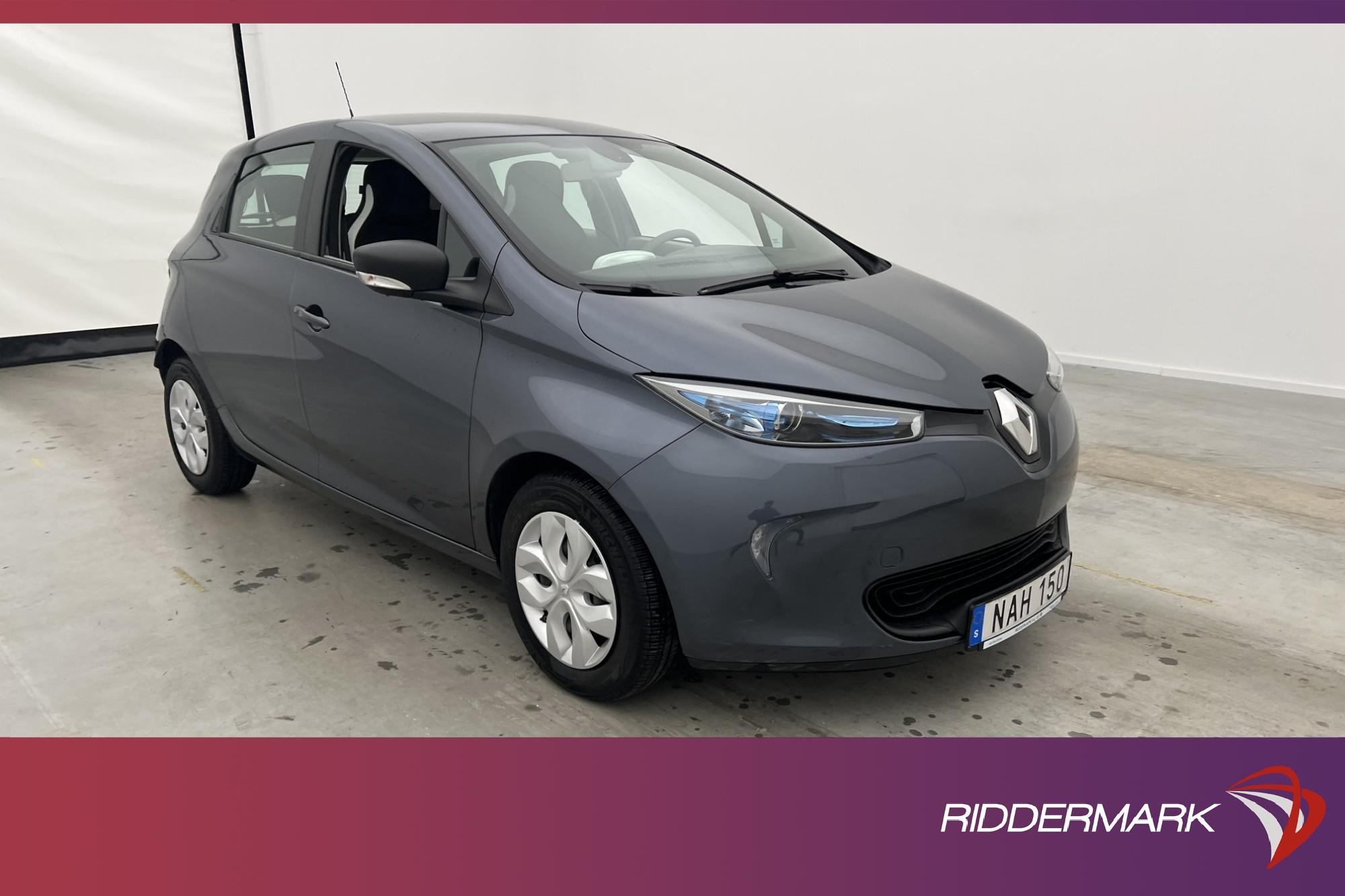 Renault ZOE R90 41 kWh Navi Sensorer Farthållare Batterihyra