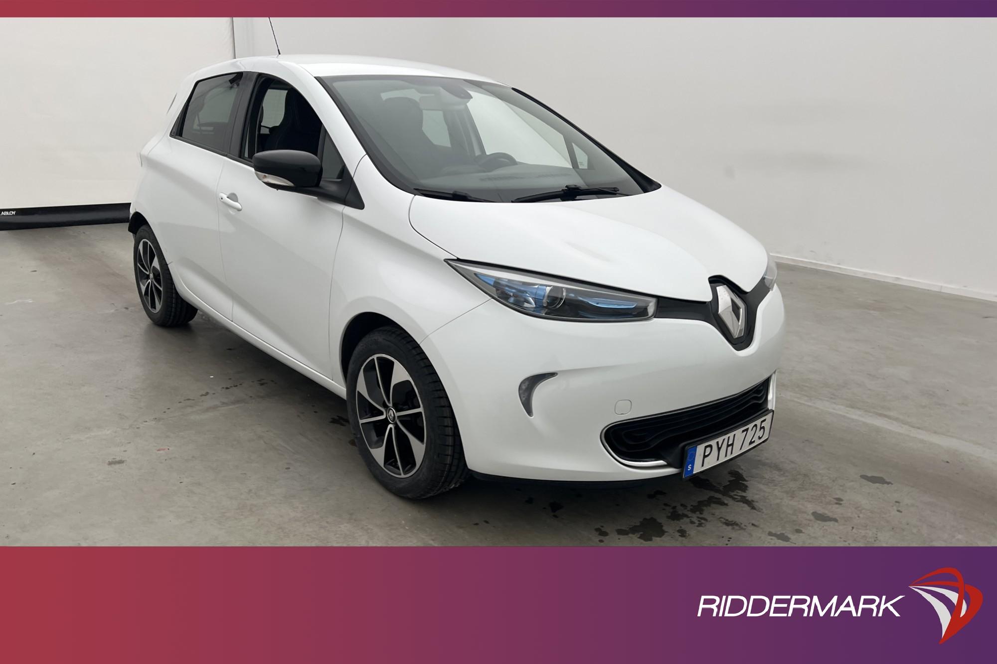 Renault ZOE R90 41 kWh 92hk Intens Batterihyra Kamera Navi 