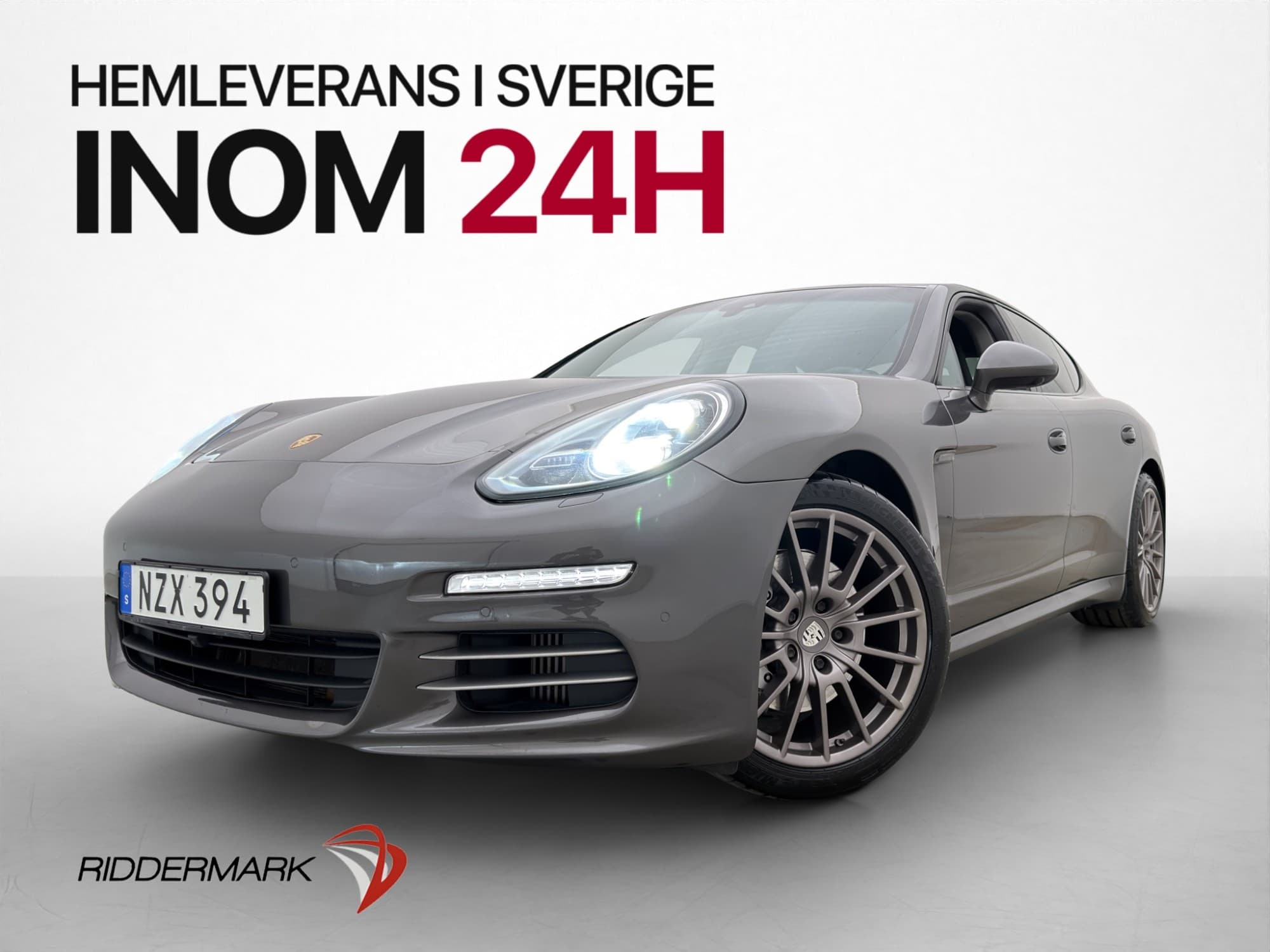 Porsche Panamera 4S AWD 420hk PASM Värmare BOSE 360° Drag