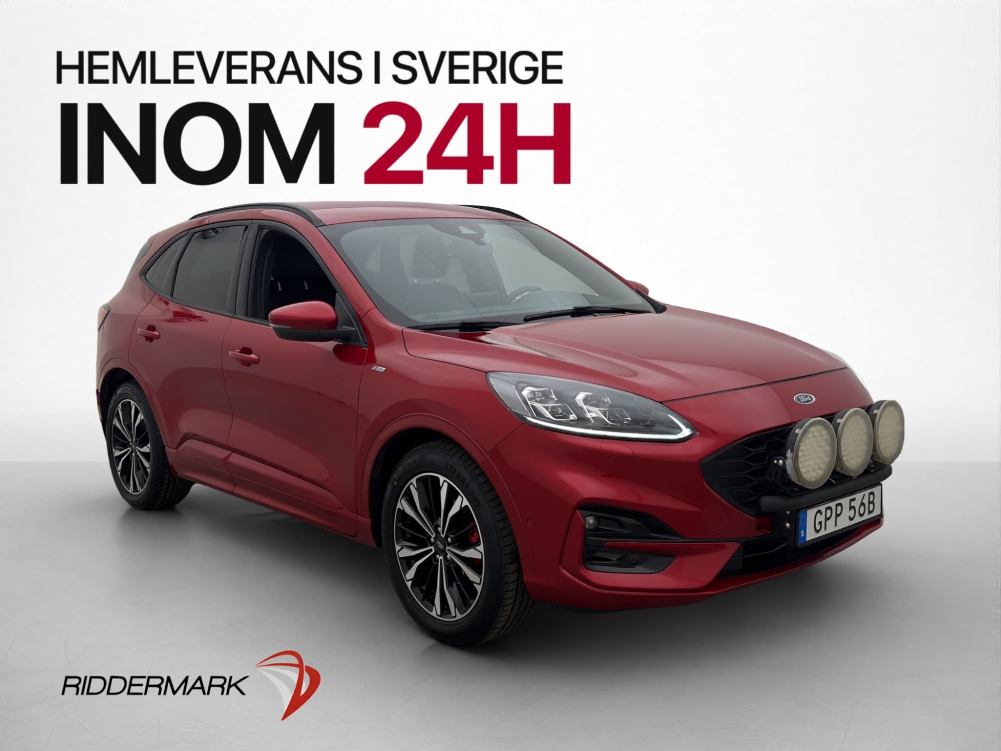 Ford Kuga 2.0 190hk AWD ST-Line Värmare Kamera Drag B&O Navi