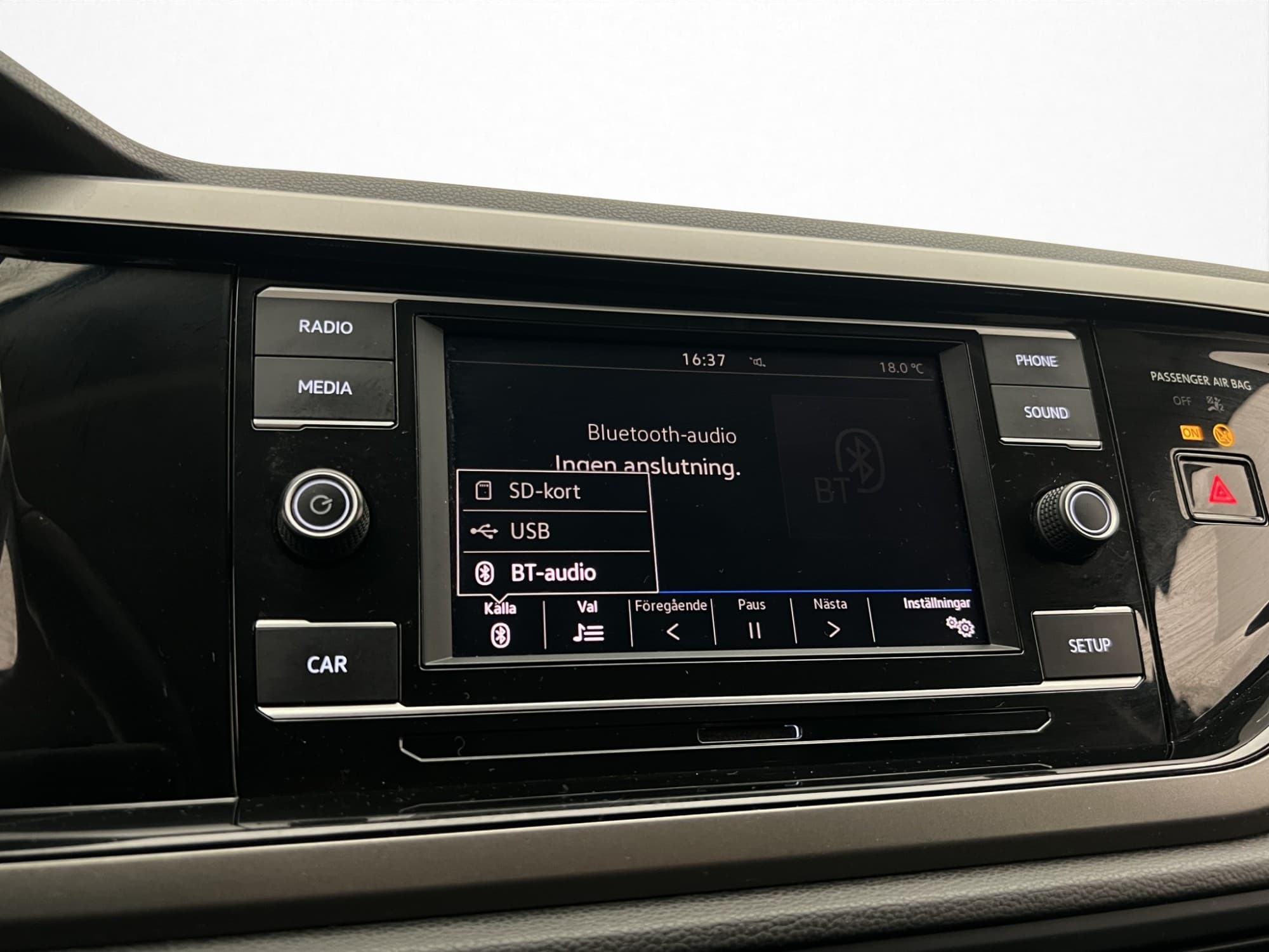 Volkswagen Polo 1.0 TSI 95hk Bluetooth Låg-Skatt 0.46l/Mil