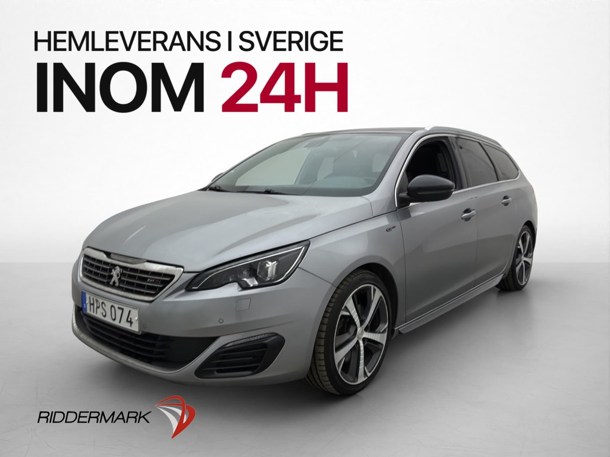 Peugeot 308 SW 2.0 BlueHDi GT Pano Navi Värmare Drag Massage