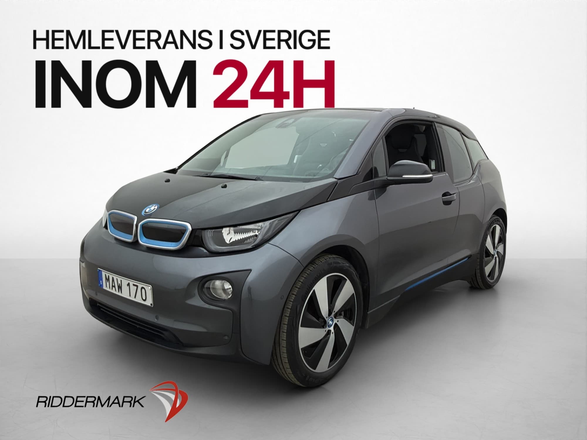 BMW i3 60 Ah Comfort Advanced Kamera Pano Skinn Värm CCS
