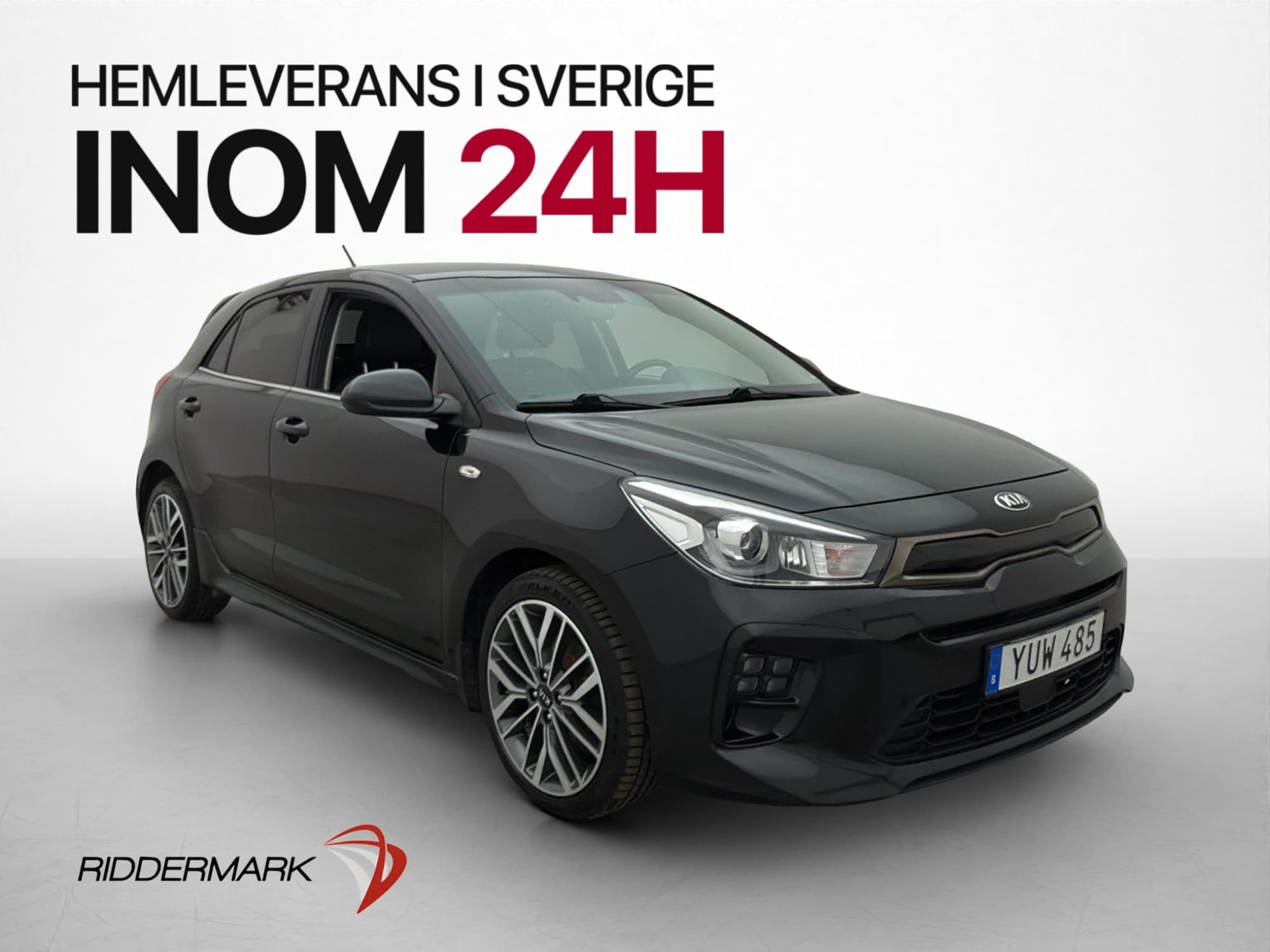 Kia Rio 1.0 T-GDI 120hk GT-Line B-Kamera Halvskinn 1 Brukare