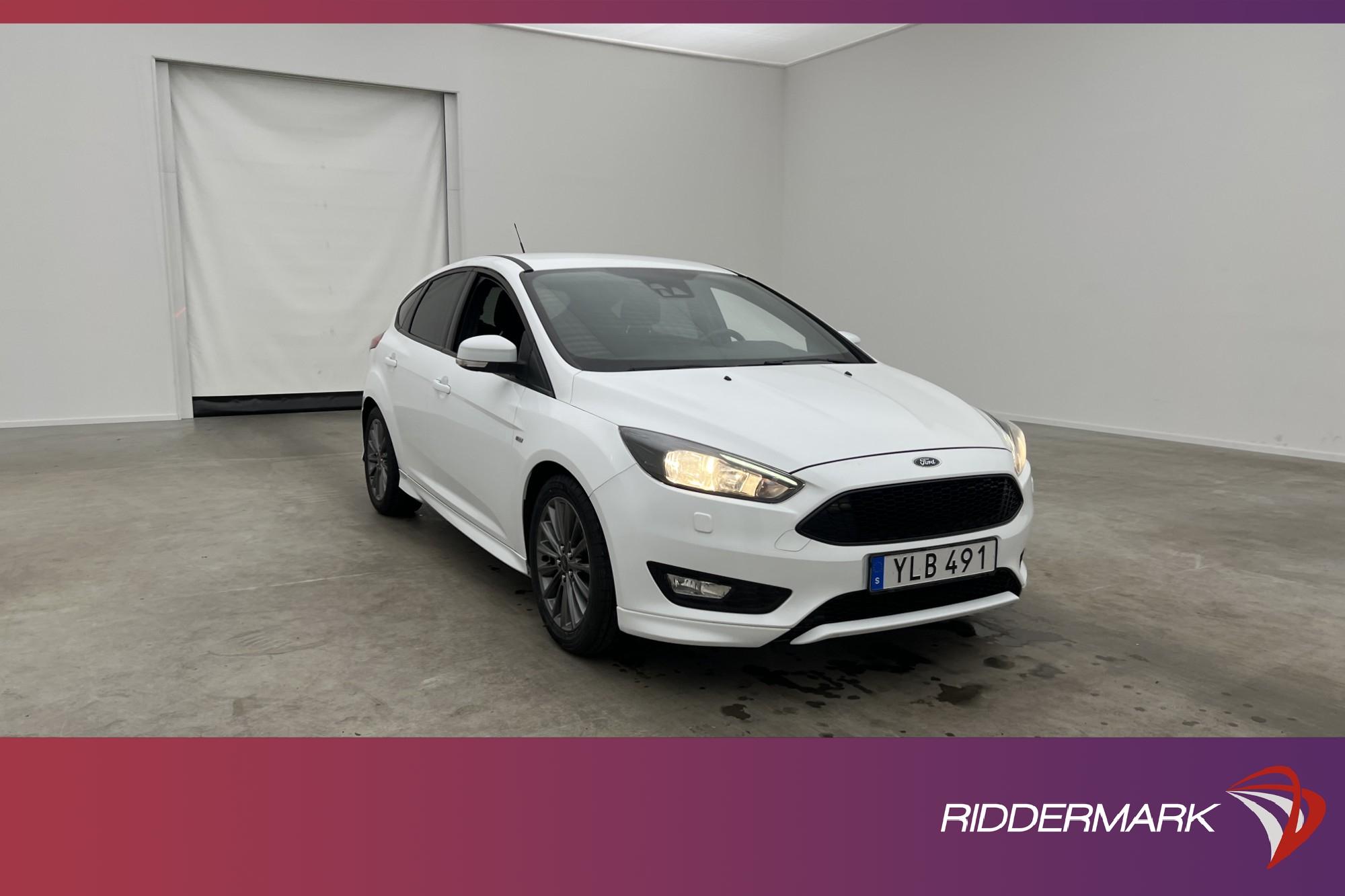 Ford Focus 1.0 EcoBoost 125hk ST-Line Kamera Dragkrok