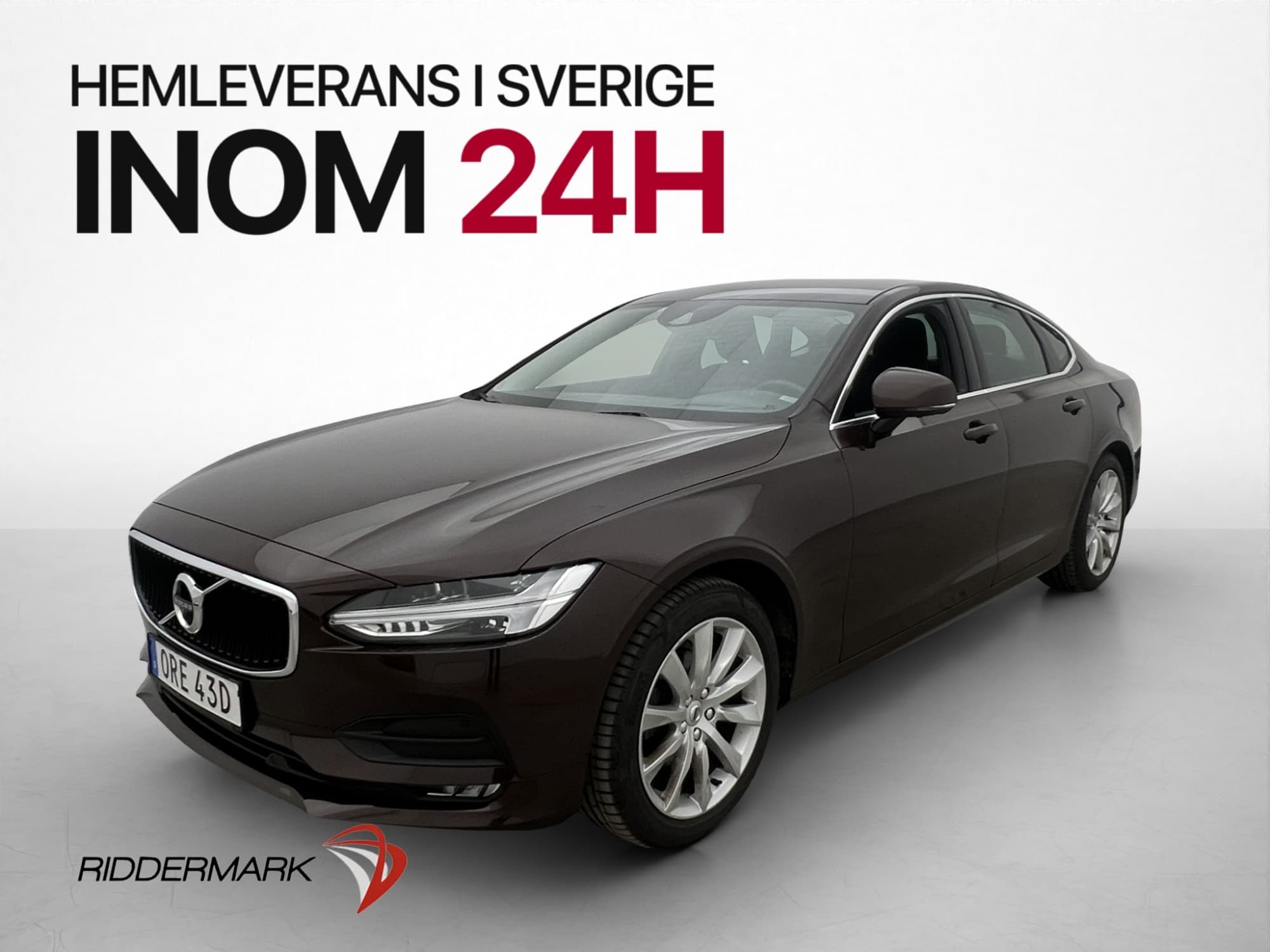 Volvo S90 D4 190hk HUD 360° Värmare CarPlay Rattvärme BLIS
