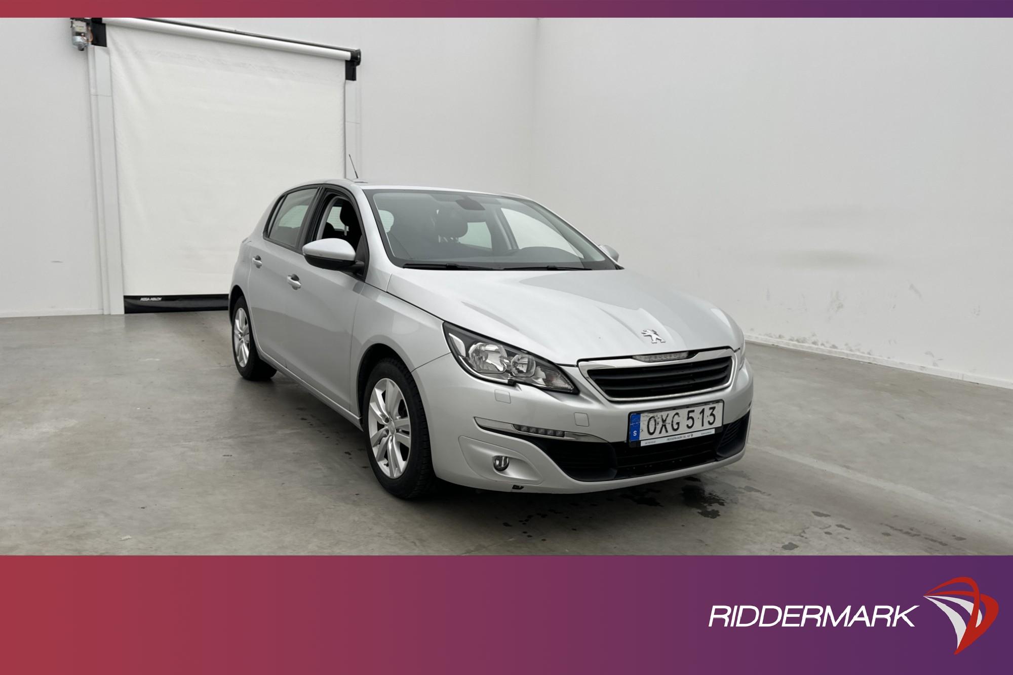 Peugeot 308 1.6 BlueHDI 120hk Active Sensorer Farthållare