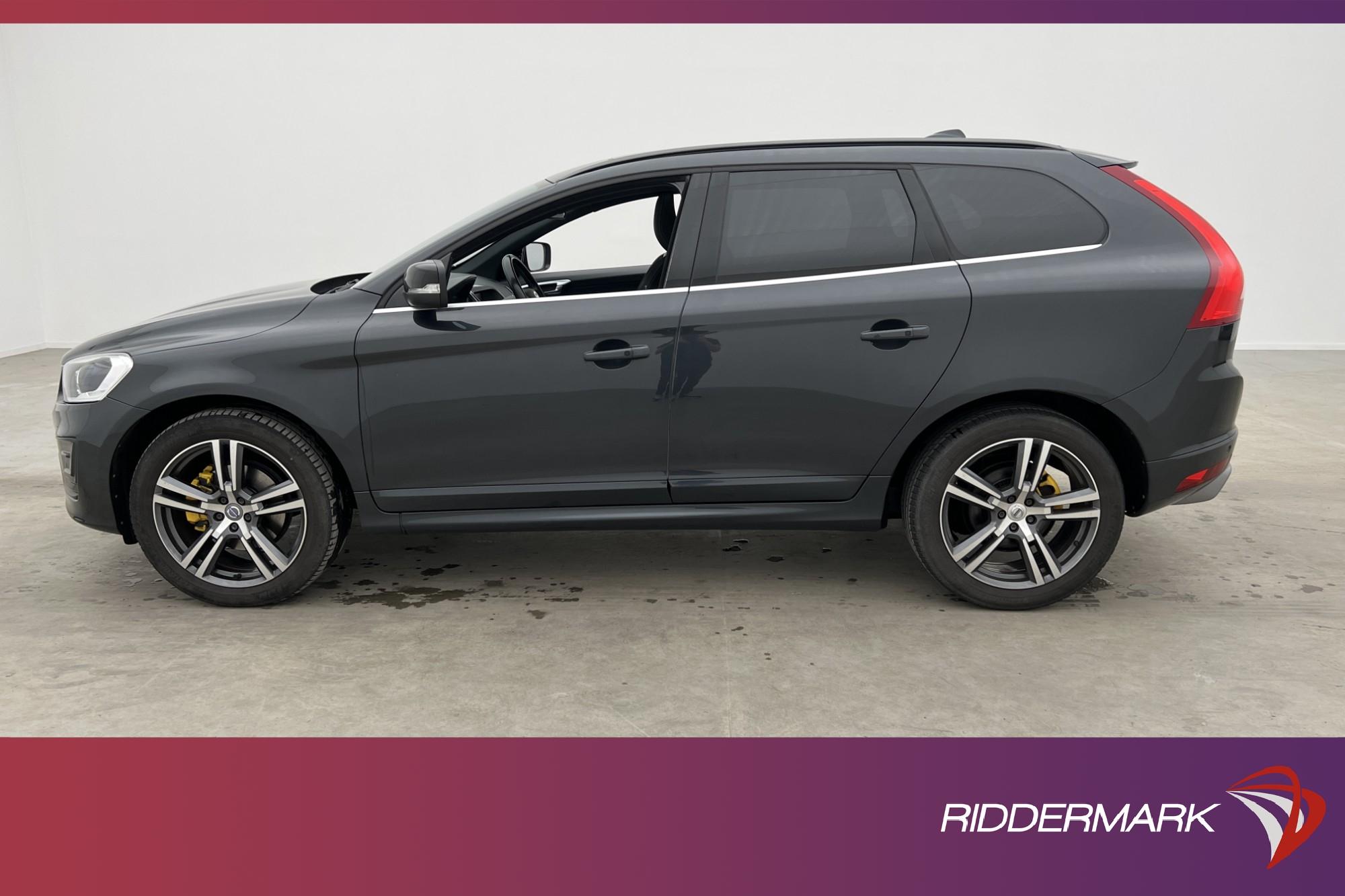 Volvo XC60 D5 220hk AWD R-Design Polestar Pano VOC D-Värm