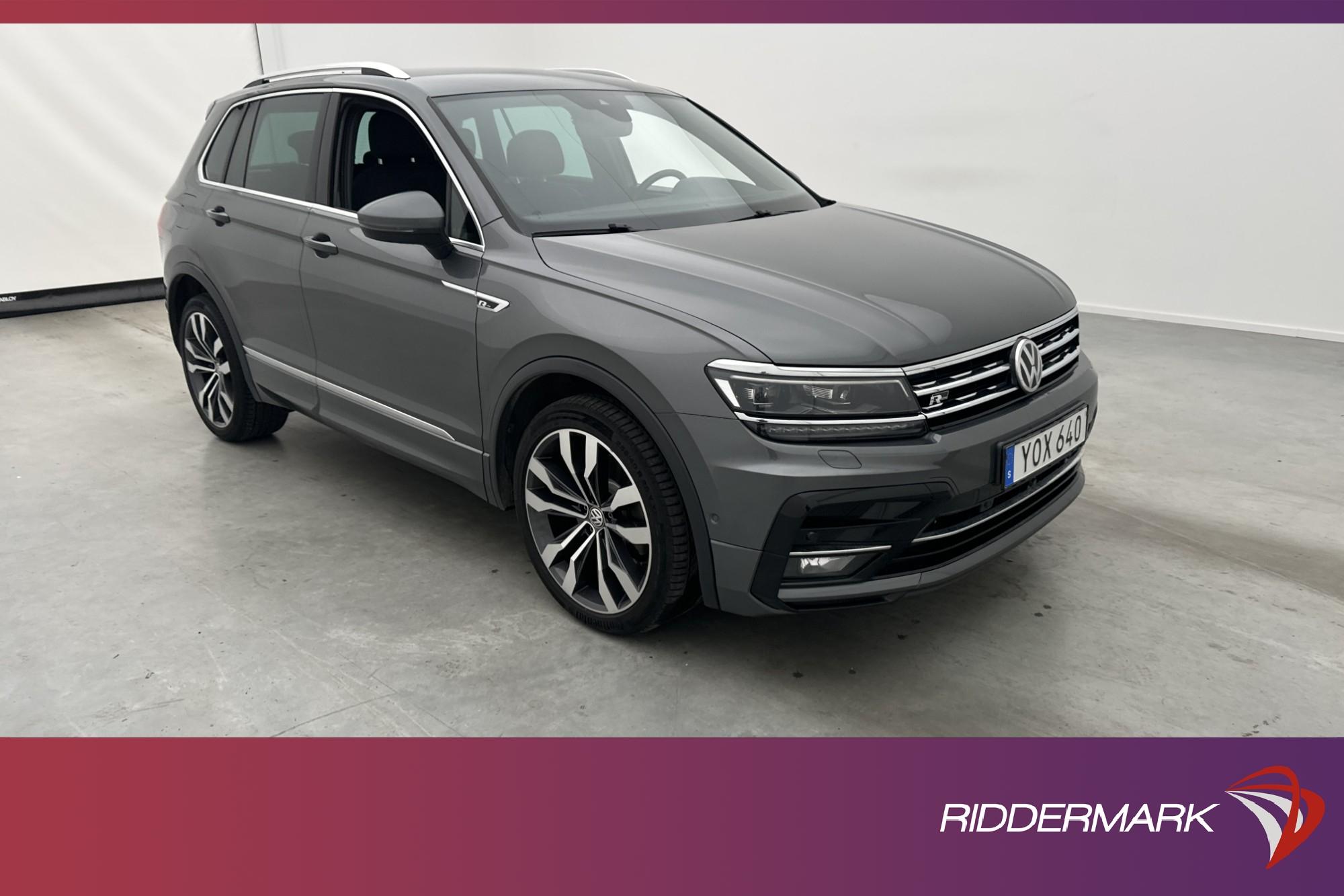 Volkswagen Tiguan 4M 220hk R-Line P-Värm Cockpit 360 Drag