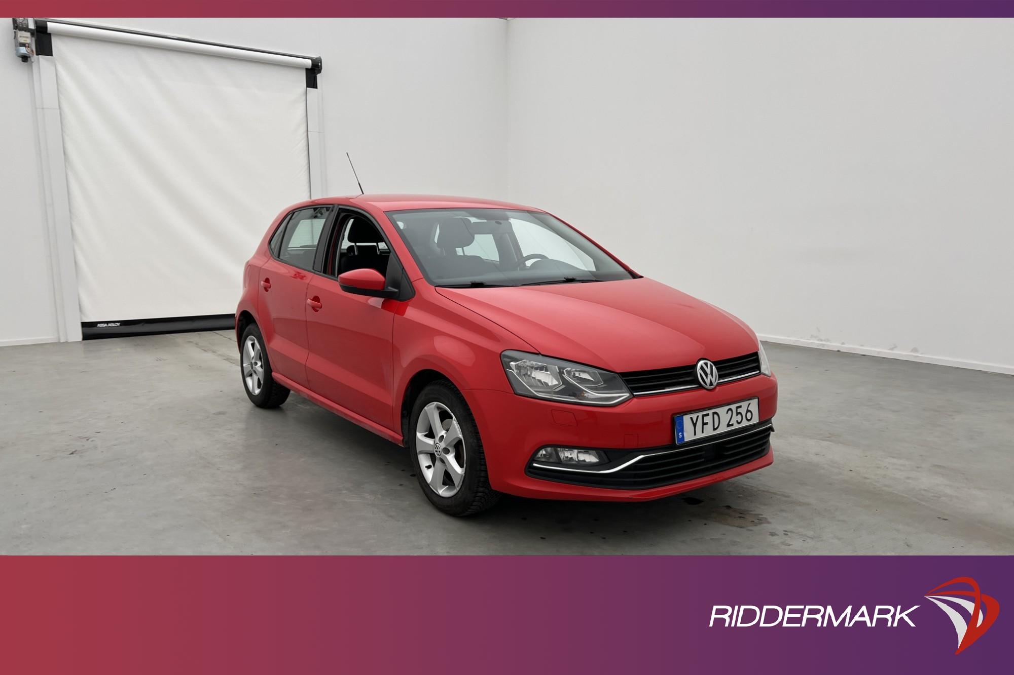 Volkswagen Polo 1.2 TSI 90hk Bluetooth Välservad 0,49l/mil