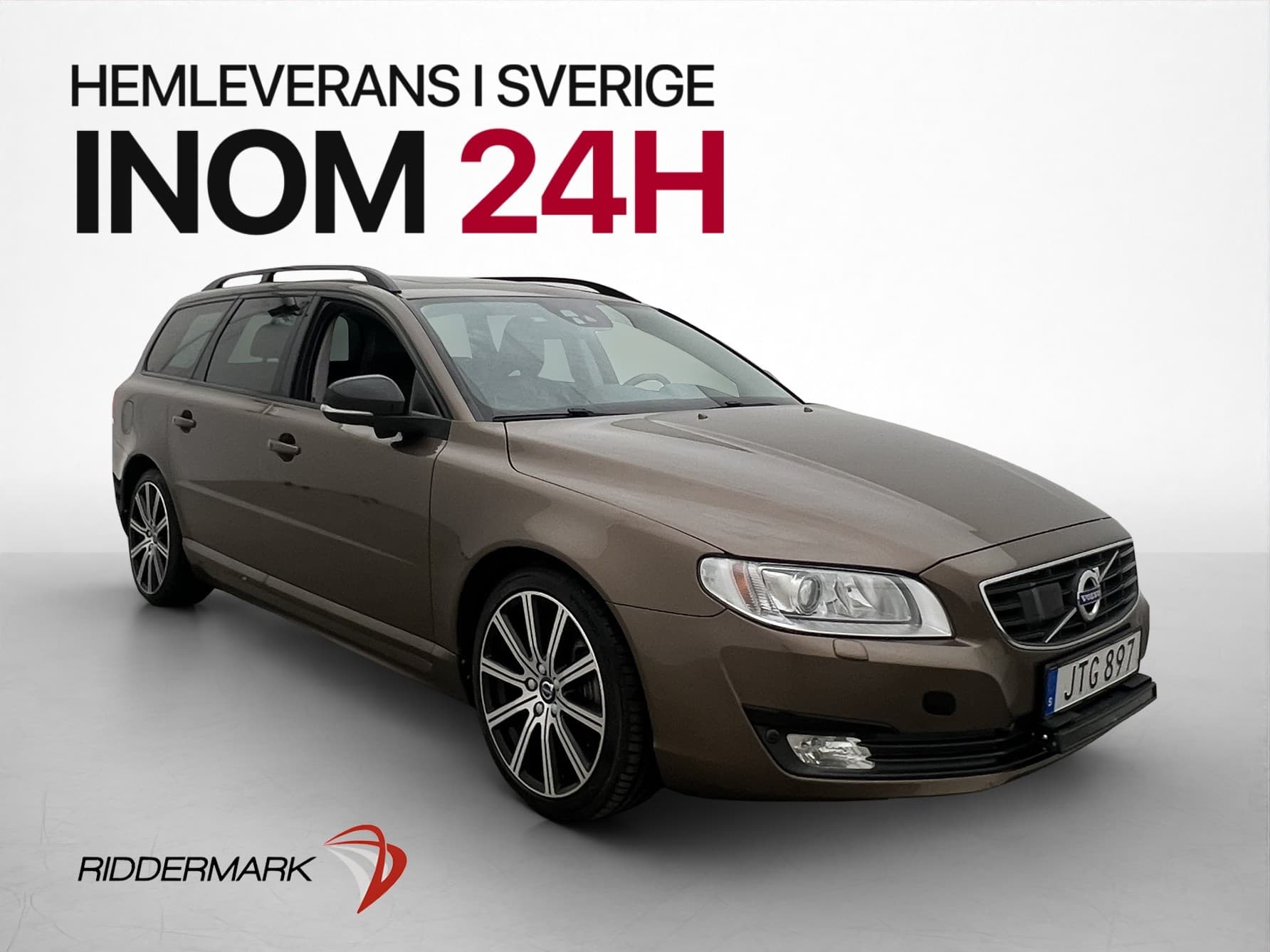 Volvo V70 181hk AWD Classic Dynamic Taklucka Värm Skinn Drag