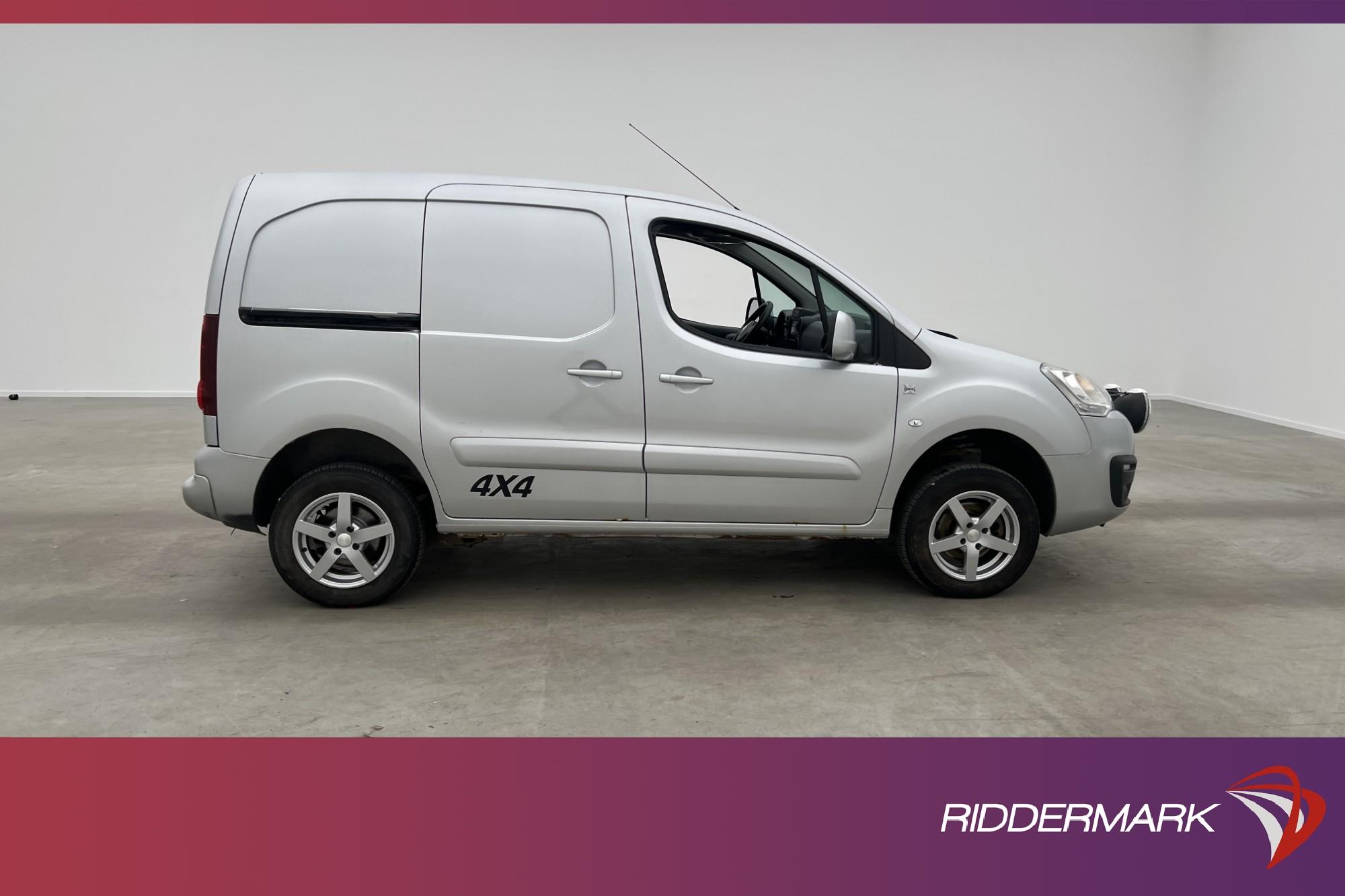 Citroën Berlingo 1.6HDi 4x4 Värmare DANGEL Dragkrok  Moms