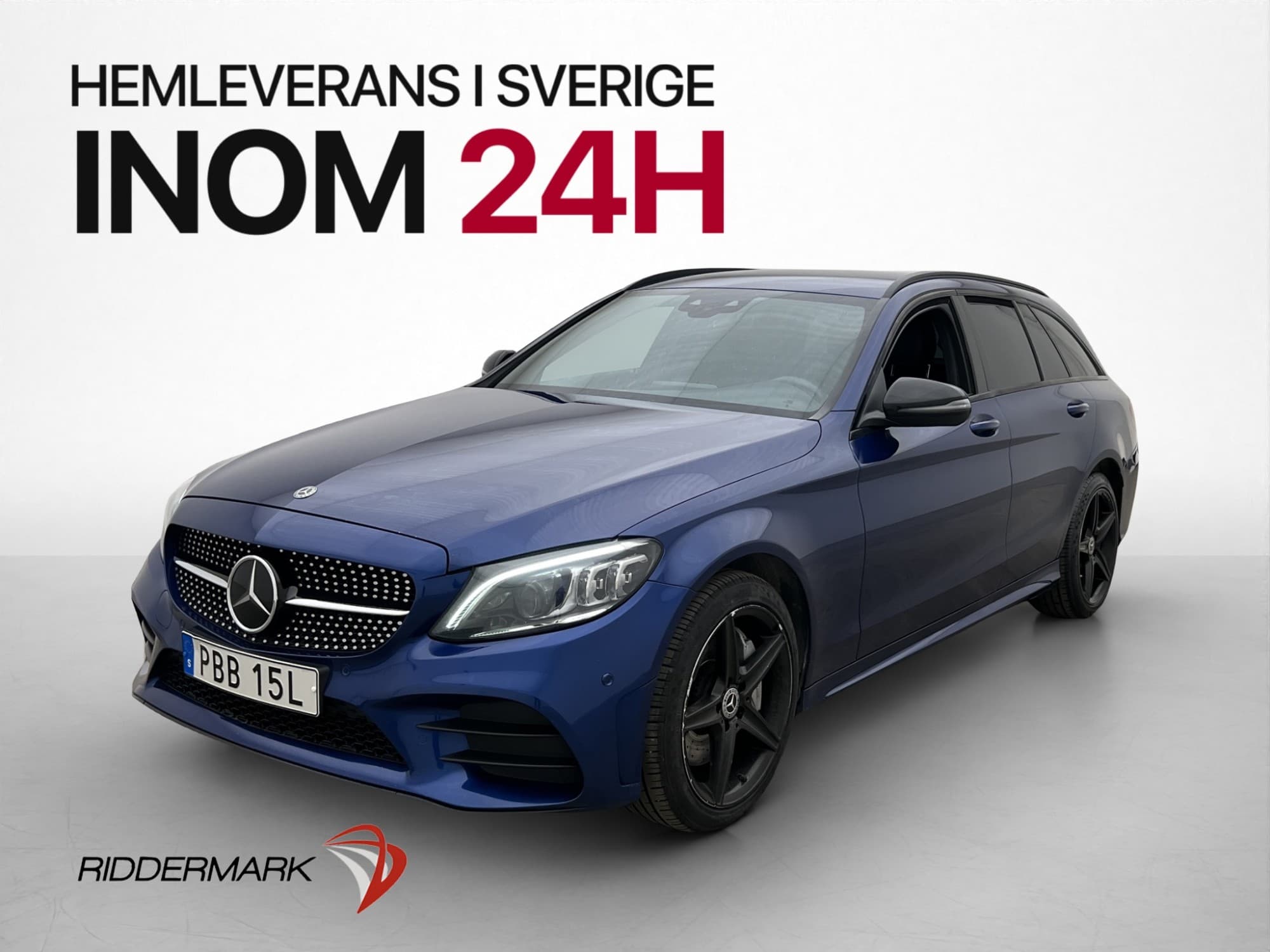 Mercedes-Benz C 400 T 333hk 4M AMG Burmester Värmare Kamera