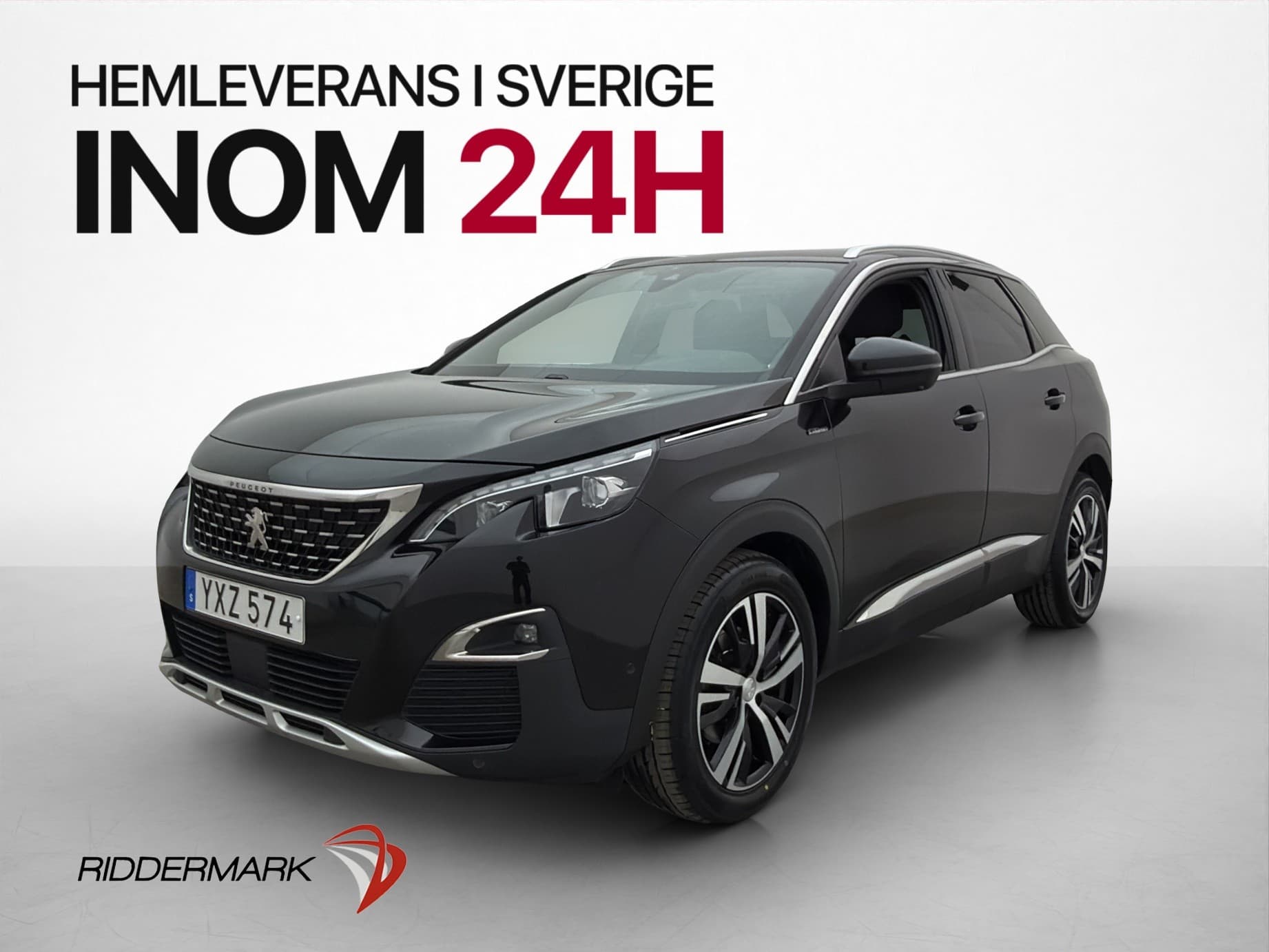 Peugeot 3008 1.2 PureTech GT-Line 360° Drag Halvskinn