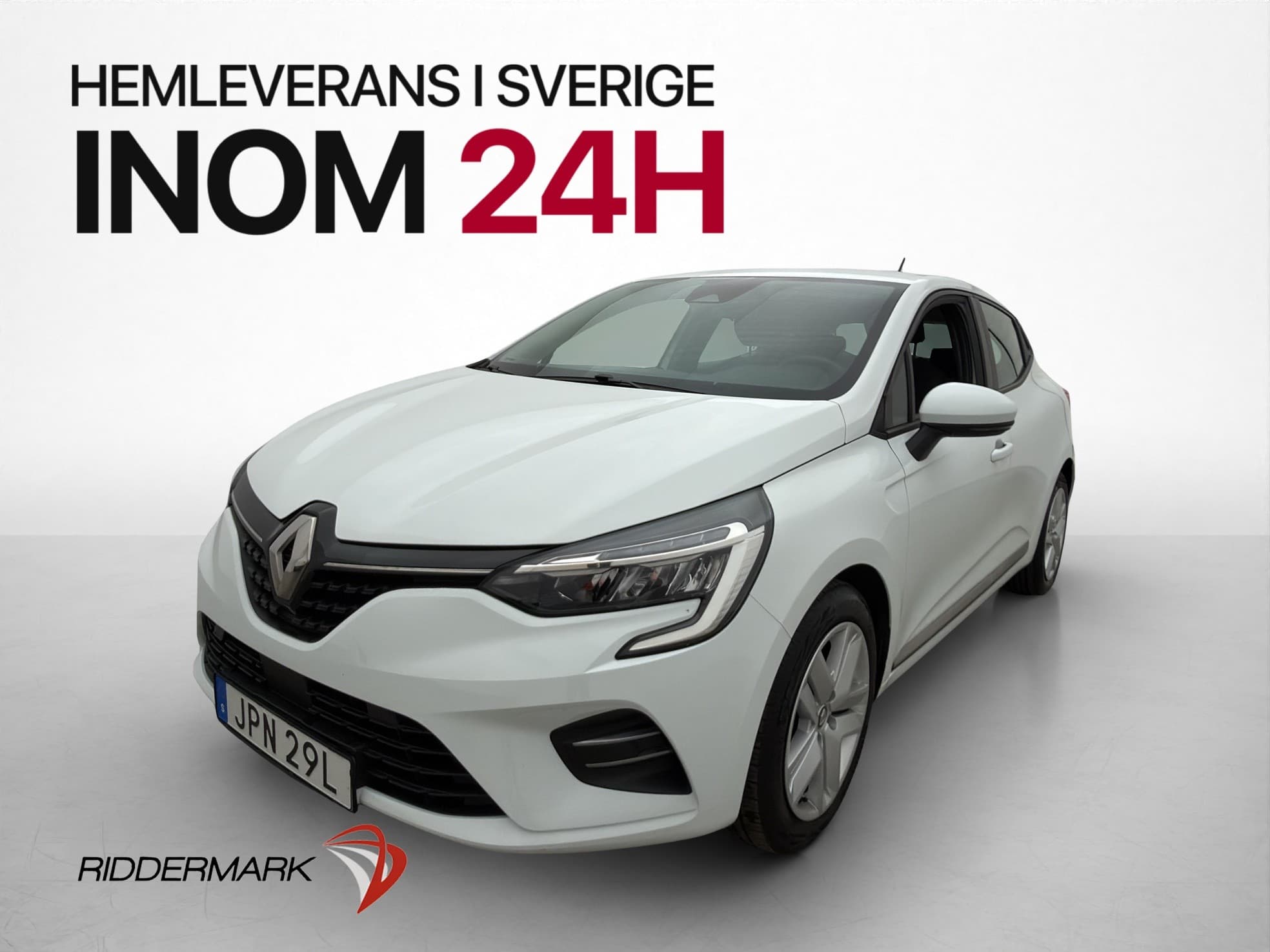 Renault Clio 1.0 TCe 91hk Zen Sensorer Farthållare 0,49l/mil