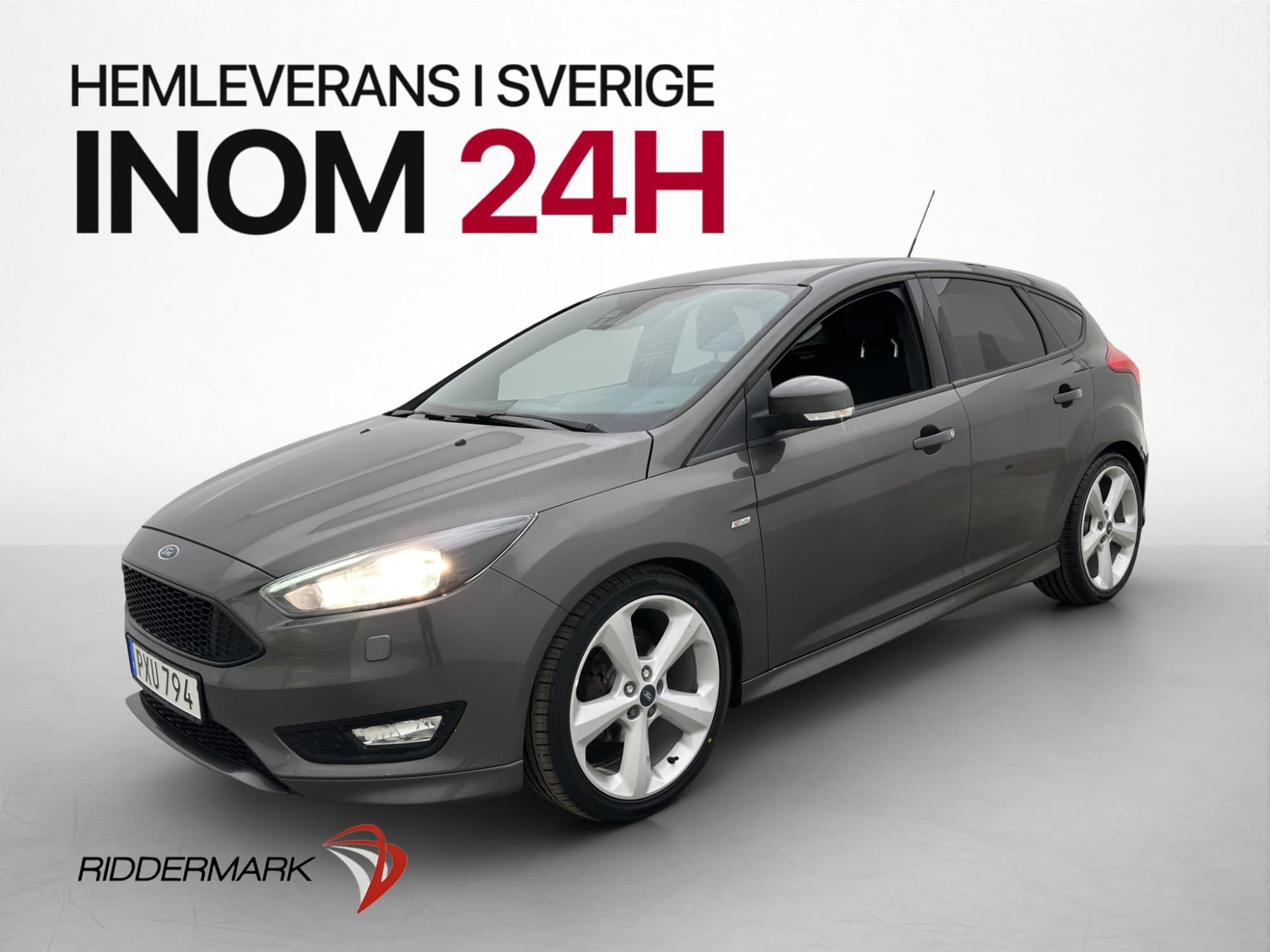 Ford Focus 1.0 EcoBoost ST-Line Kamera CarPlay Rattvärme