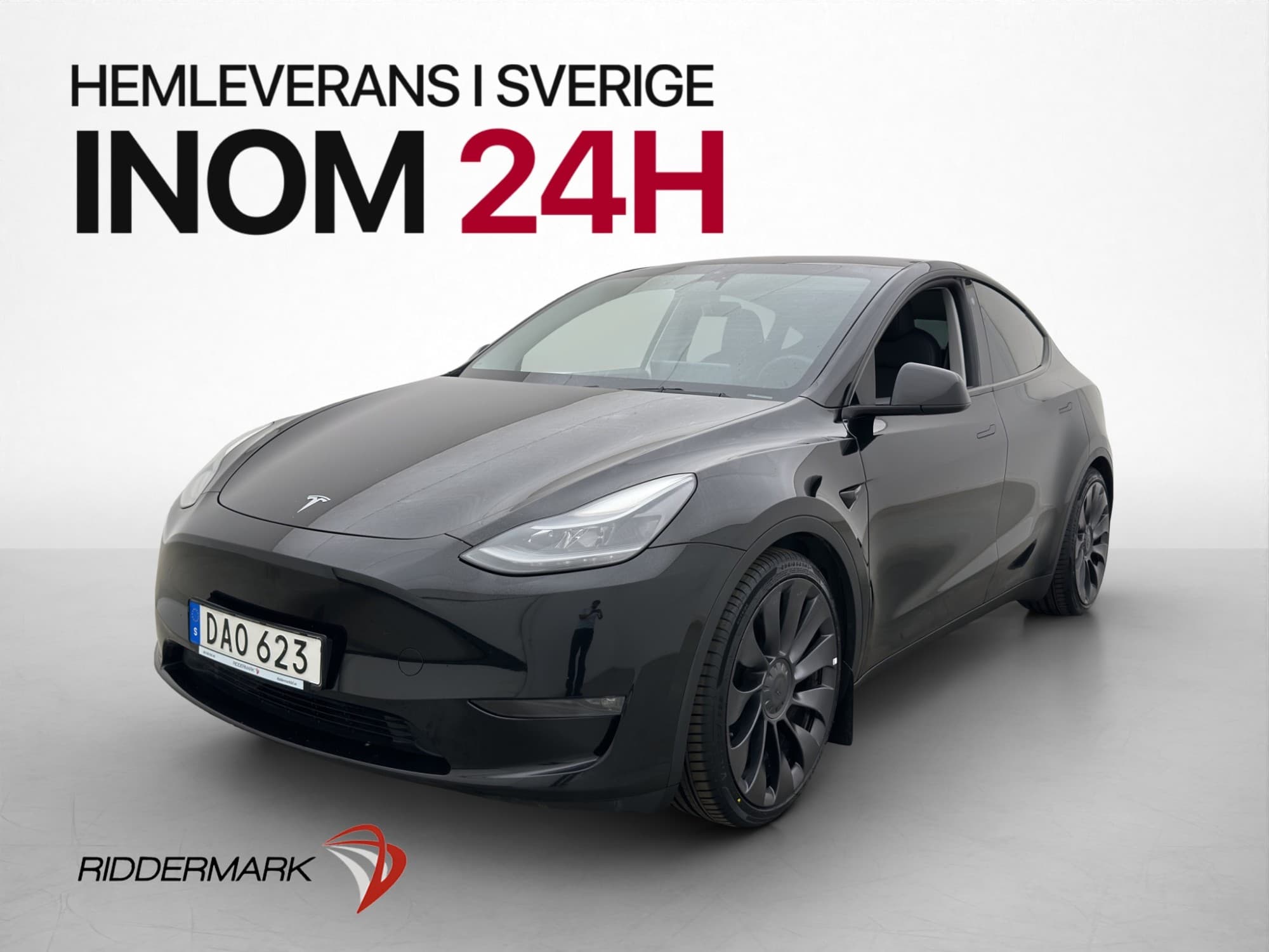 Tesla Model Y Performance AWD Svensksåld Panorama MOMS Drag