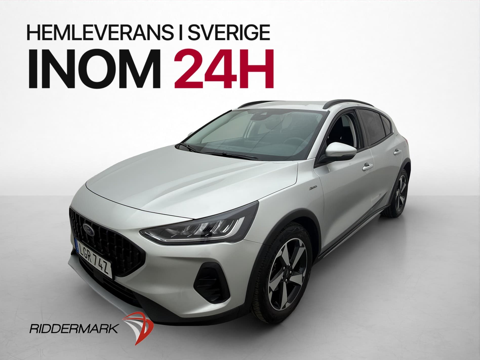 Ford Focus 1.0 125hk Active Business Kamera CarPlay Adaptiv