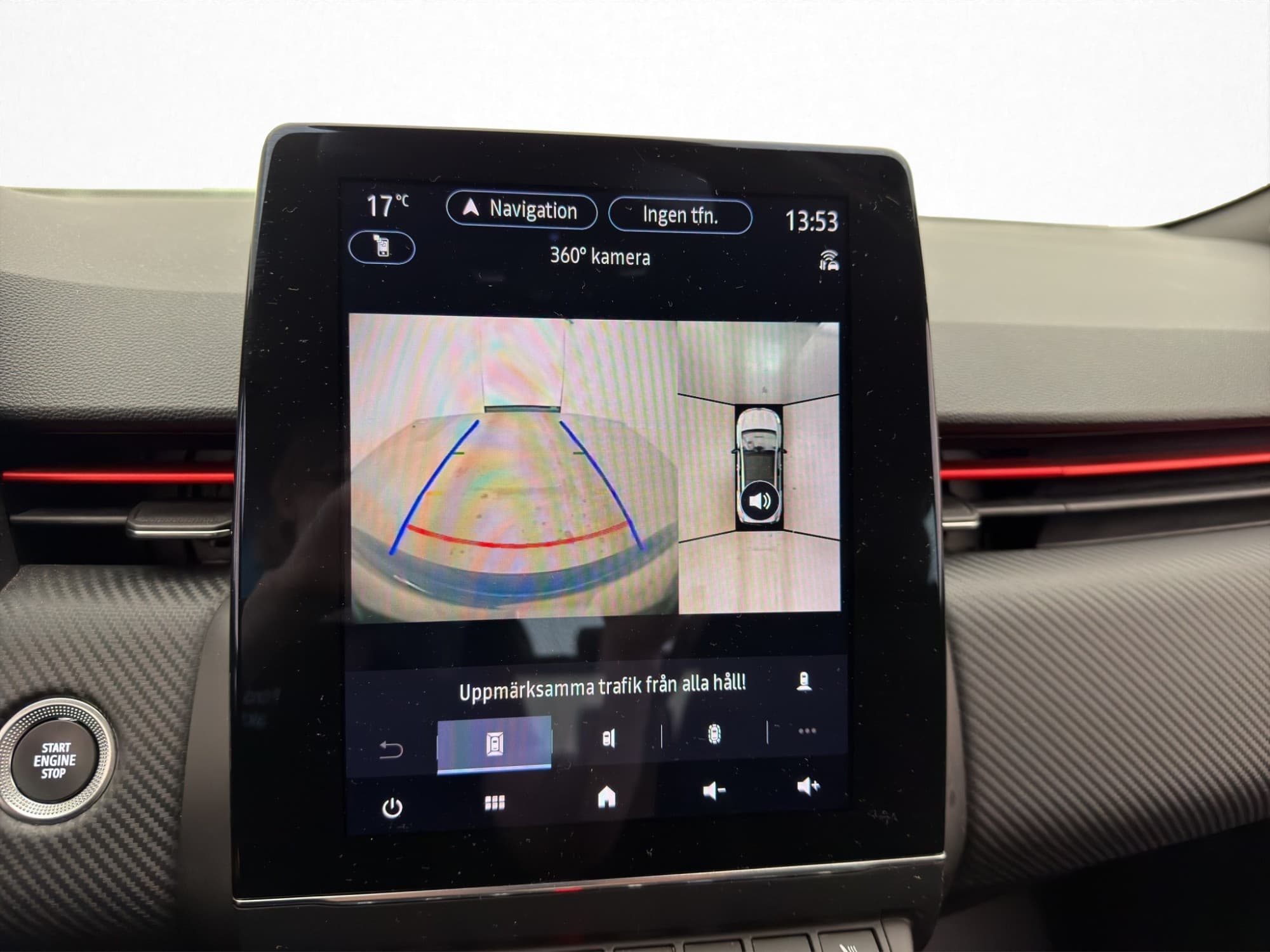 Renault Clio E-TECH 140hk R.S. Line 360° Navi Halvskinn BT