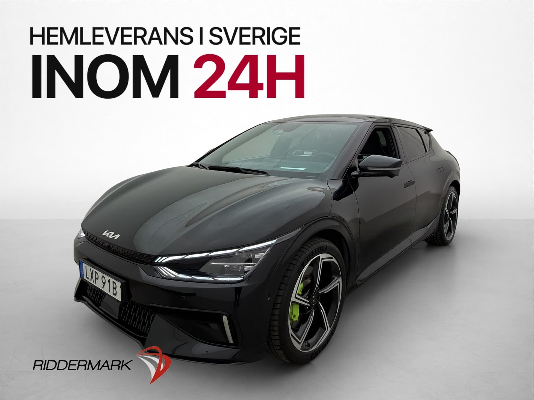 Kia EV6 GT 585hk AWD Taklucka MOMS 360° Meridian Drag HUD