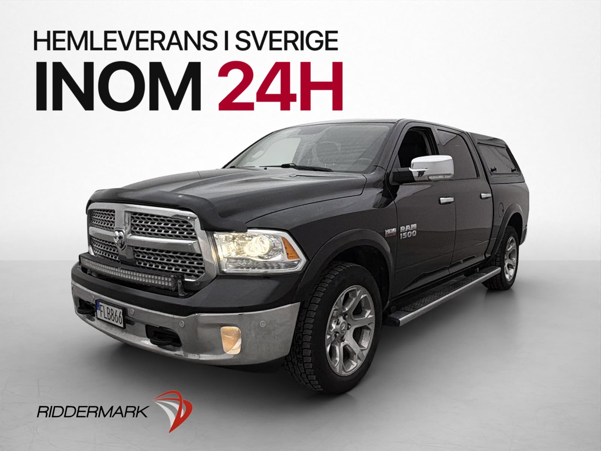 Dodge RAM 1500 Laramie 5.7 4x4 Luft Kamera Alpine Skinn Kåpa
