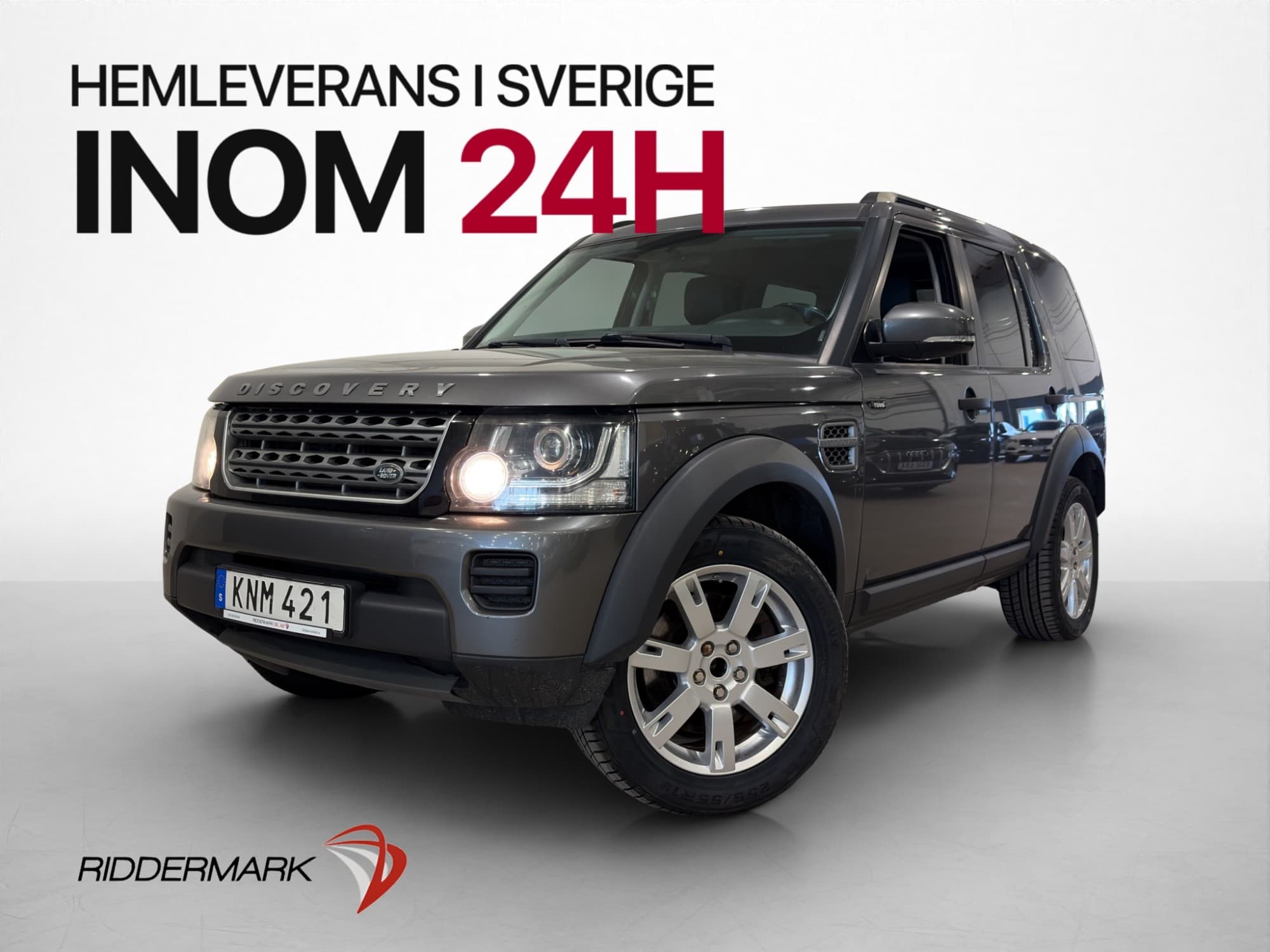 Land Rover Discovery 3.0 TDV6 4WD 7-Sits Värmare Drag Skinn