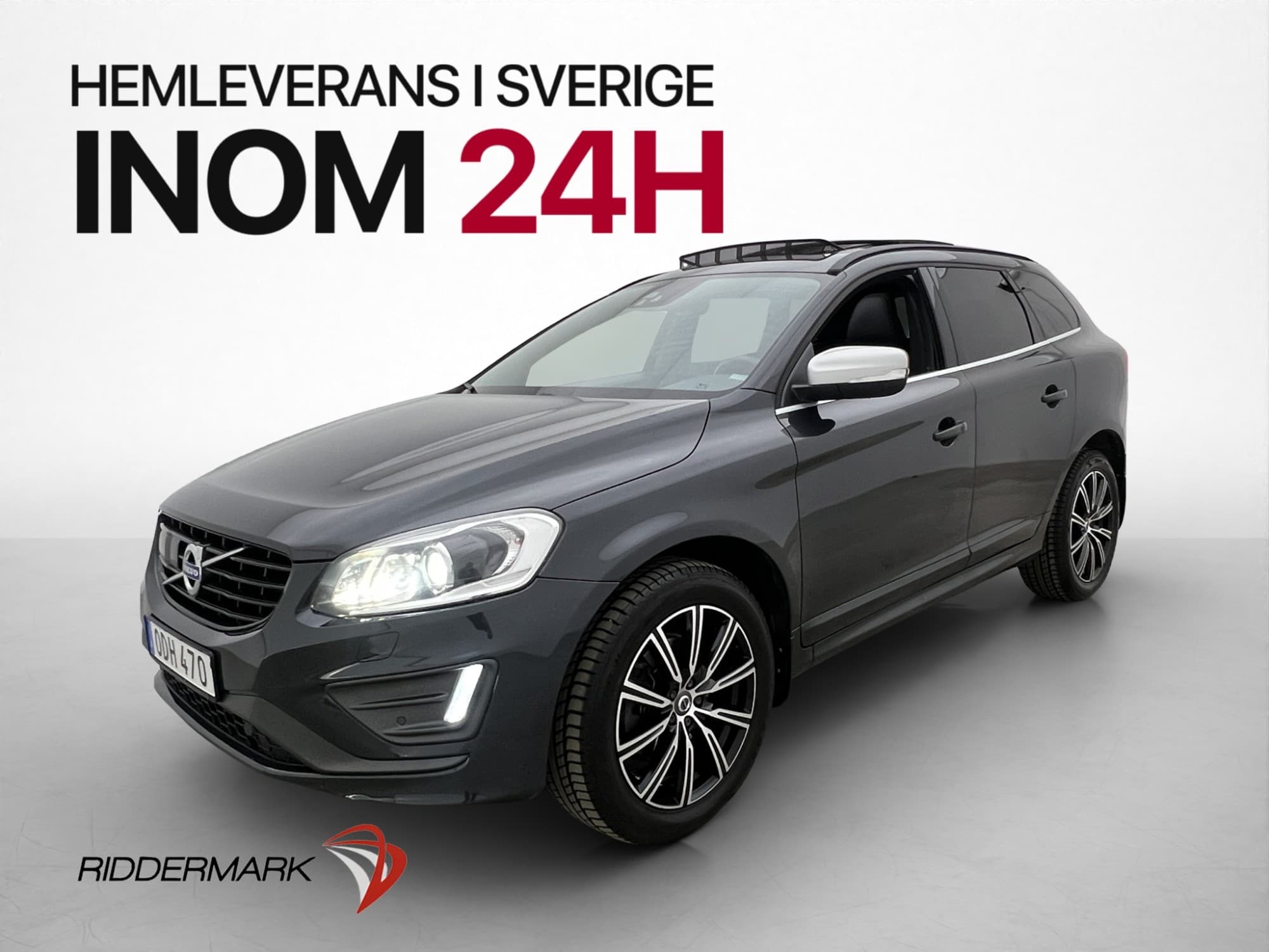 Volvo XC60 D4 AWD R-Design VOC Pano H/K B-Kam Drag Ny-Kamrem
