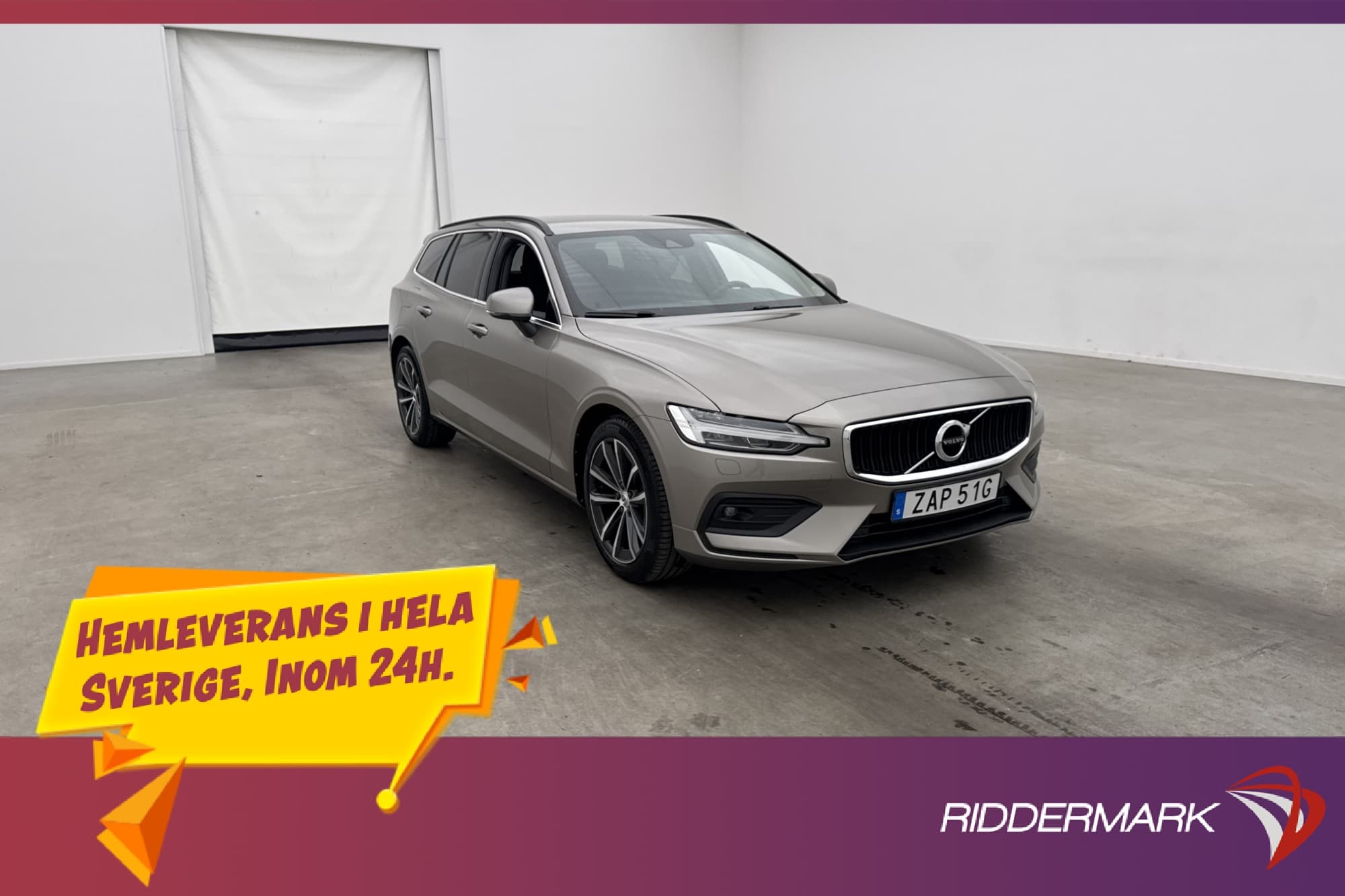 Volvo V60 B4 Advanced Värmare H/K Drag VOC Kamera Keyless