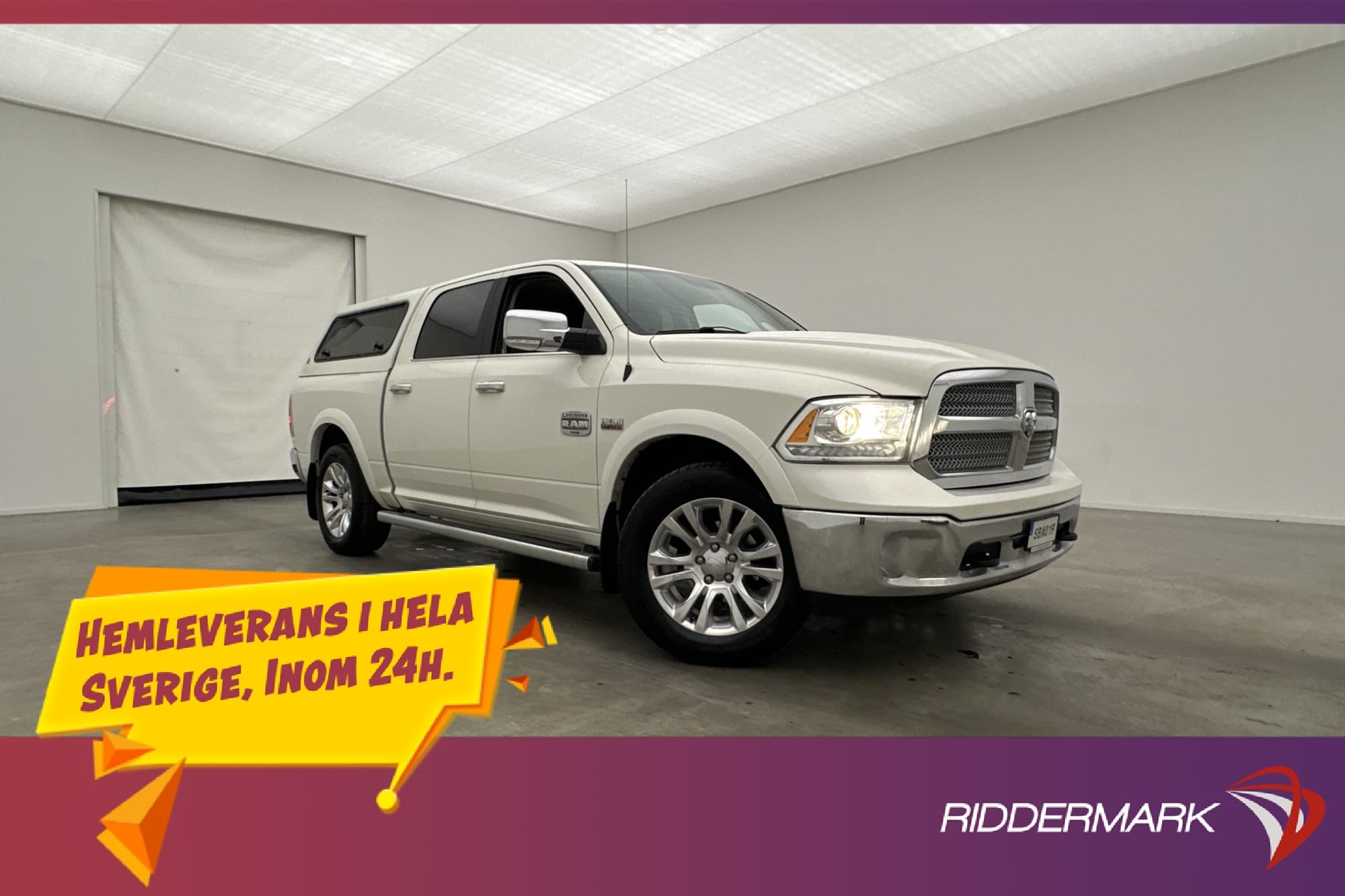 Dodge RAM LongHorn 5.7 Luft Alpine Lastsläde Drag Kåpa Moms