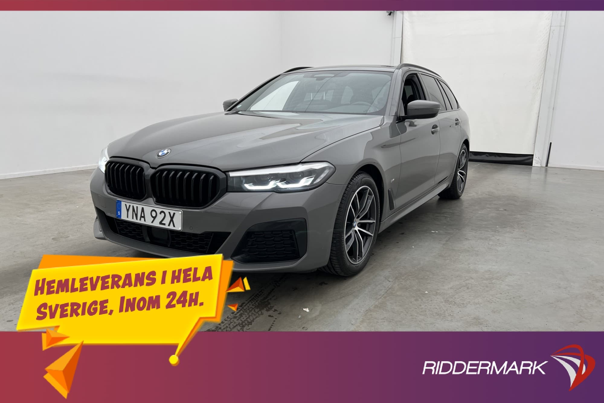 BMW 520 d xDrive  M Sport D-Värm Cockpit Kamera CarPlay Drag