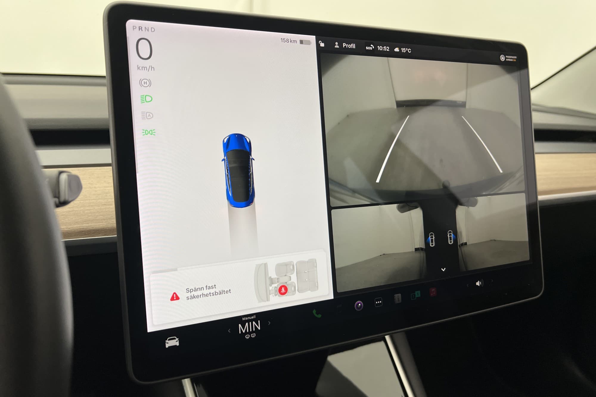 Tesla Model 3 Long Range AWD Autopilot Dragkrok Svensksåld