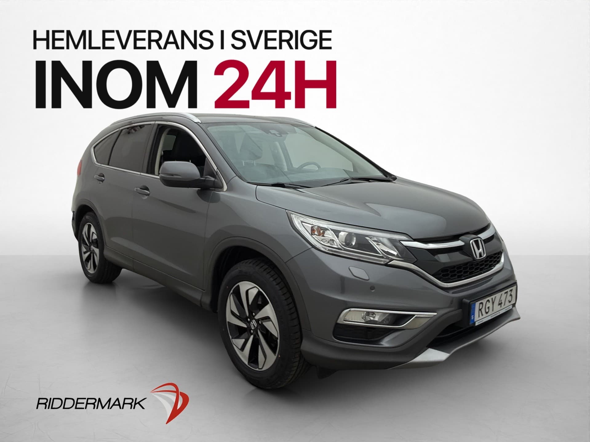 Honda CR-V 1.6 i-DTEC 4WD Executive Pano Kamera Skinn
