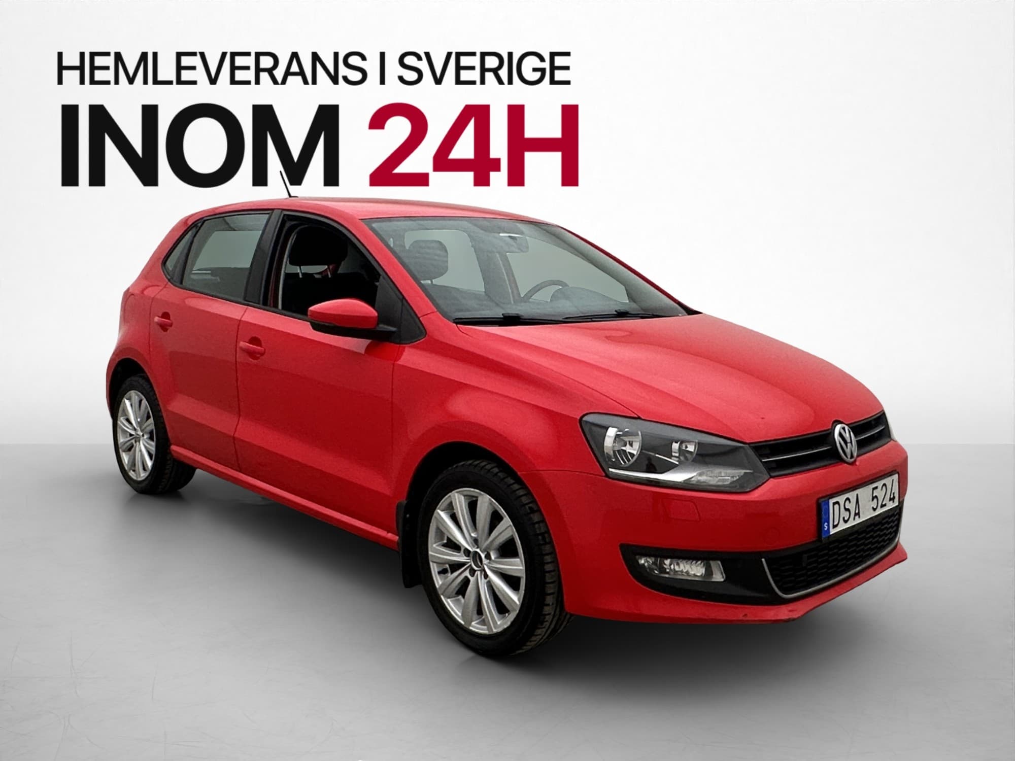 Volkswagen Polo 1.2 TSI 105hk Automat Värmare AUX Låg-Skatt