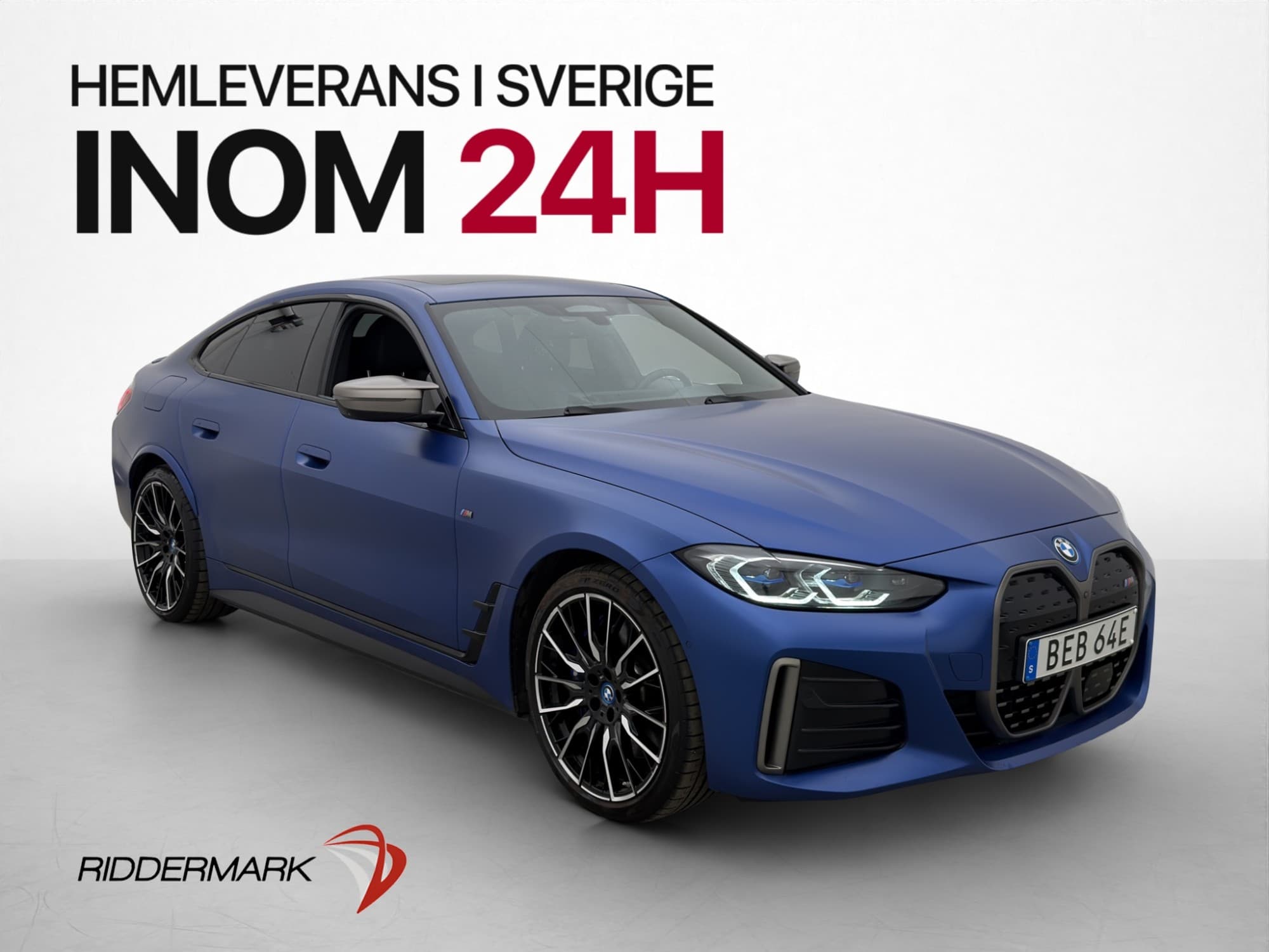 BMW i4 M50 xDrive Gran Coupé Taklucka H/K Laser HUD Drag 360