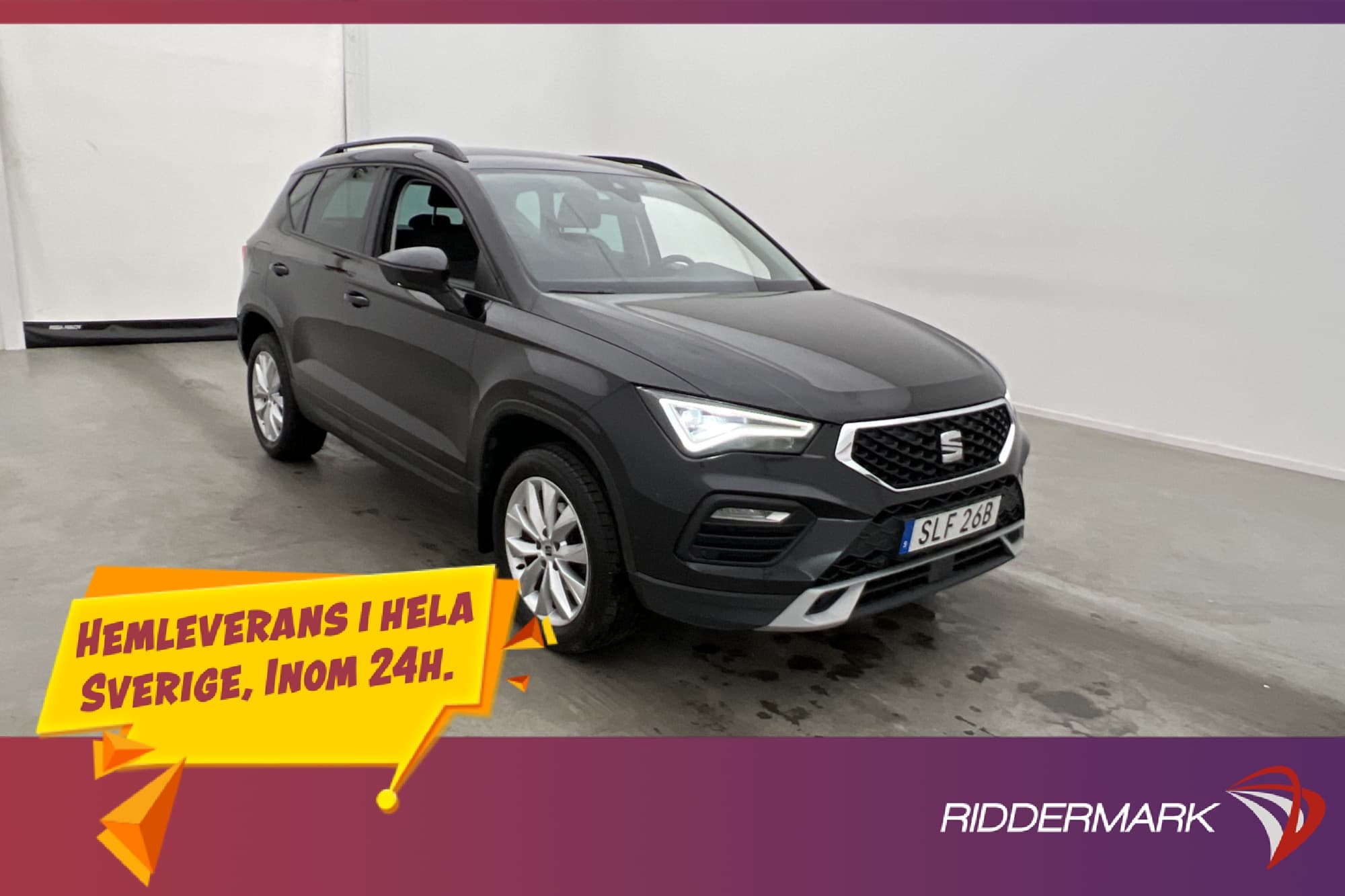 SEAT Ateca 1.5 TSI Style Värmare  Cockpit CarPlay Kamera