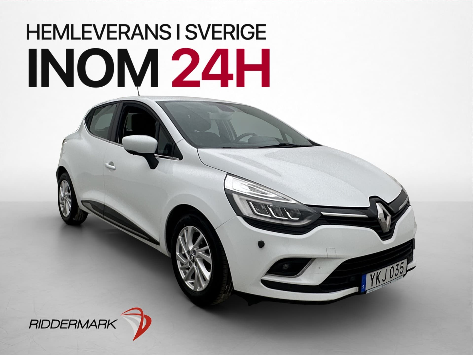 Renault Clio 118hk BASS-Reflex Värm Kamera Navi Halvskinn