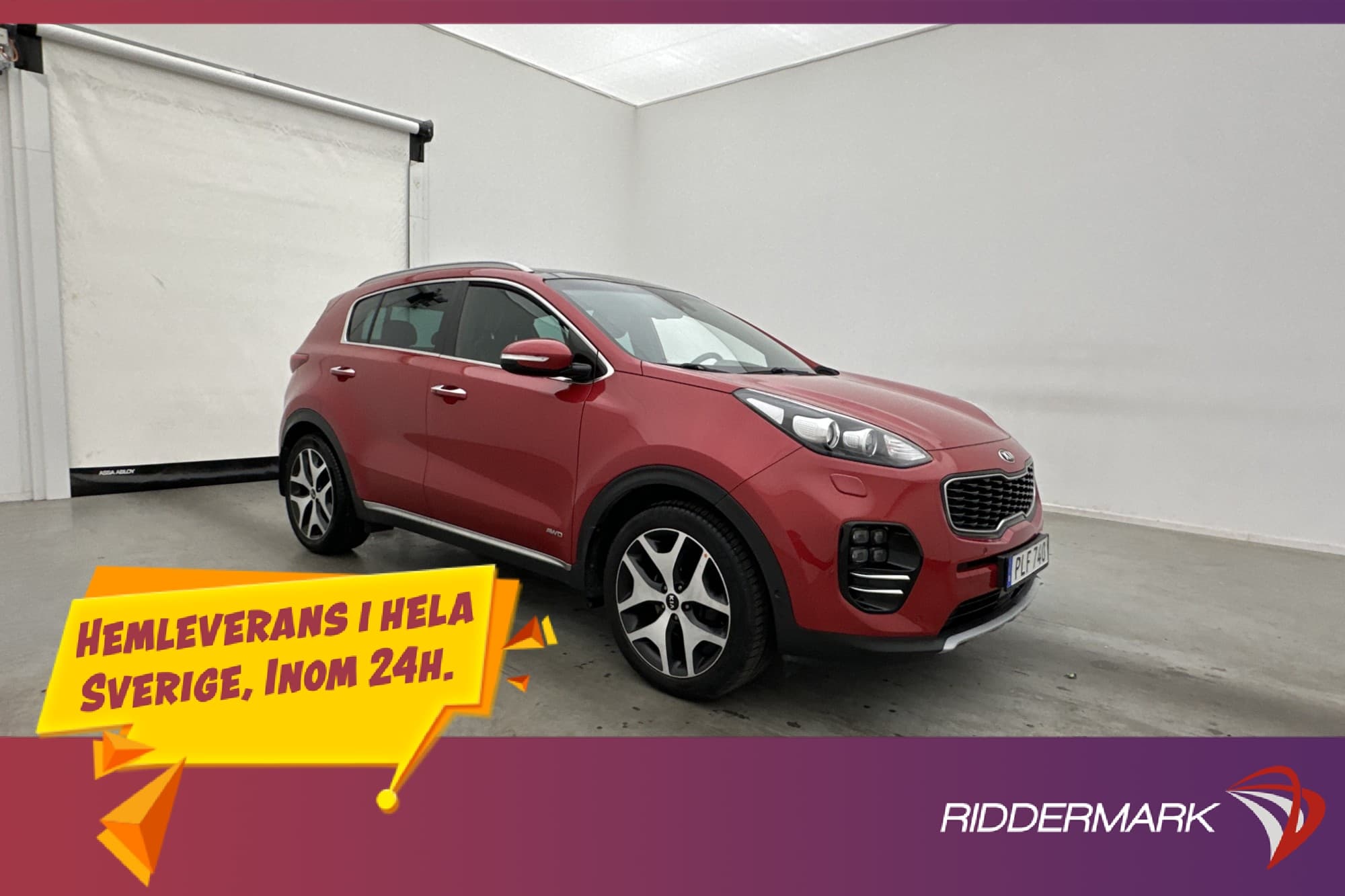 Kia Sportage 2.0 CRDi AWD GT-Line Pano Skinn 1-Ägare 185hk