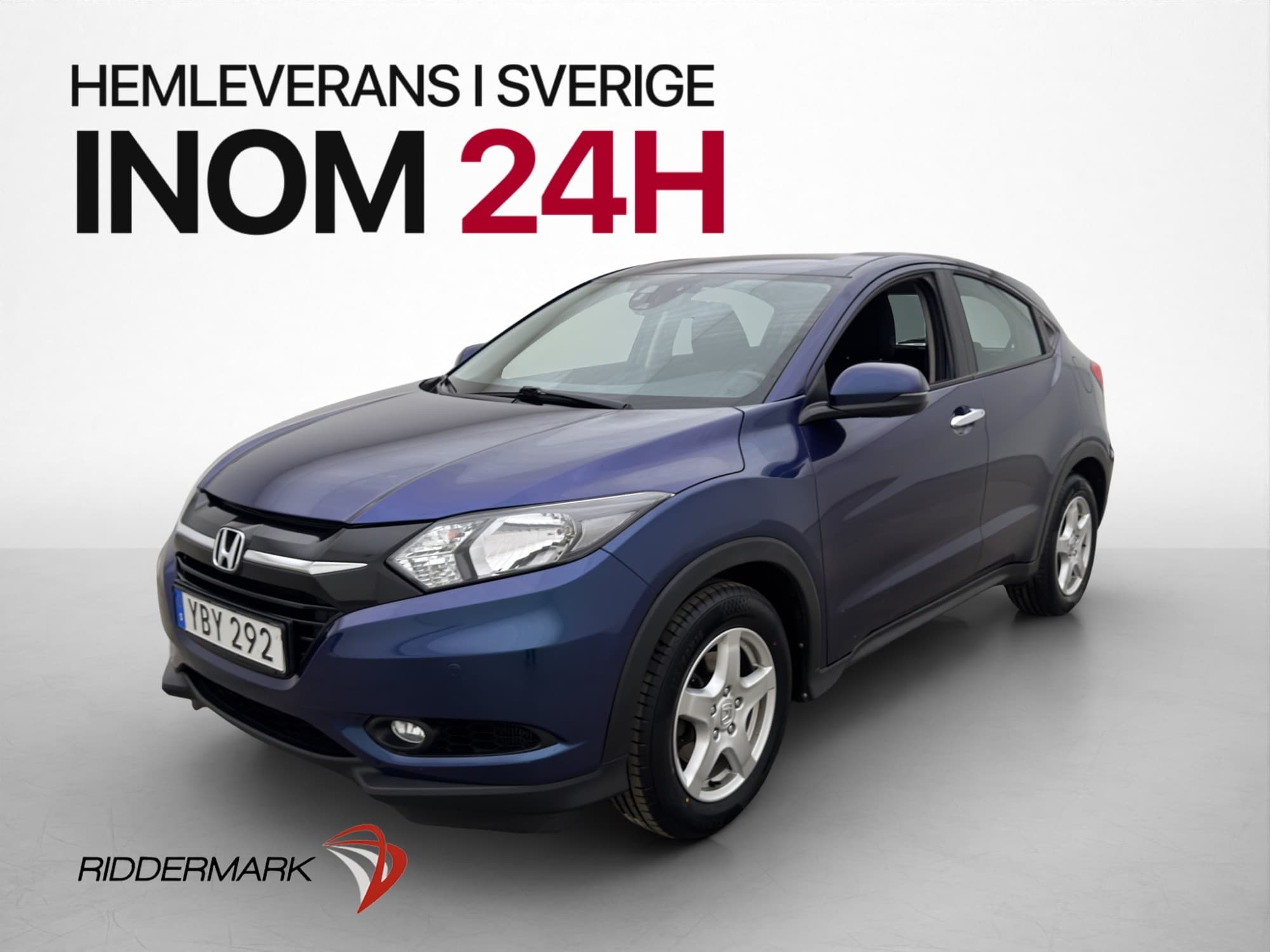 Honda HR-V 1.6 120hk M/K-värmare P-Sensorer Navi Bluetooth