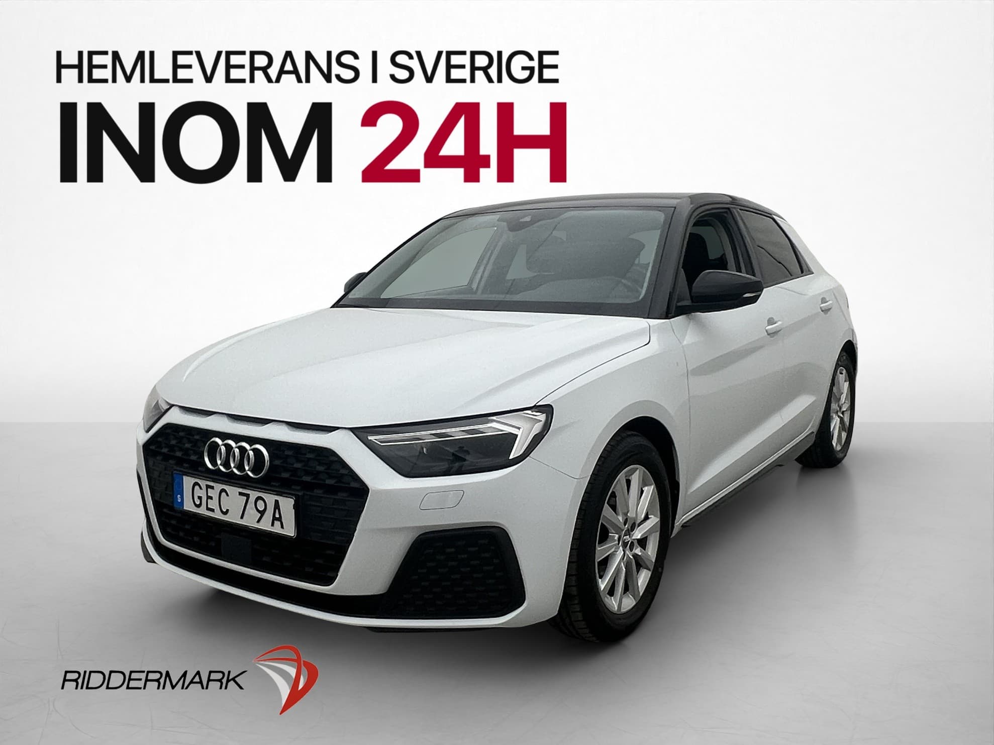 Audi A1 Sportback 30 TFSI 116hk Proline CarPlay Sensorer