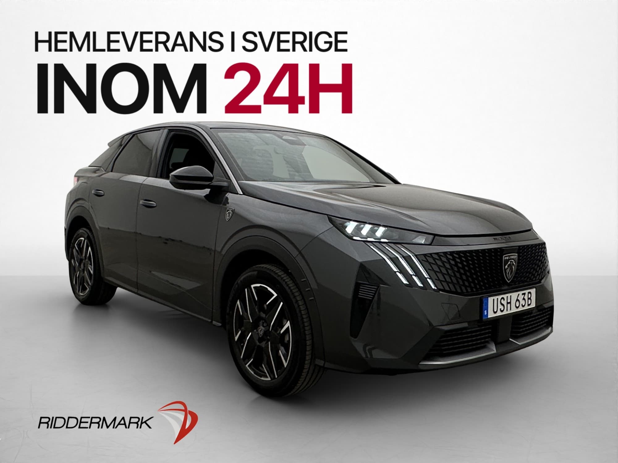 Peugeot 3008 SUV HYBRID 136hk GT Isofix MOMS Kamera Navi