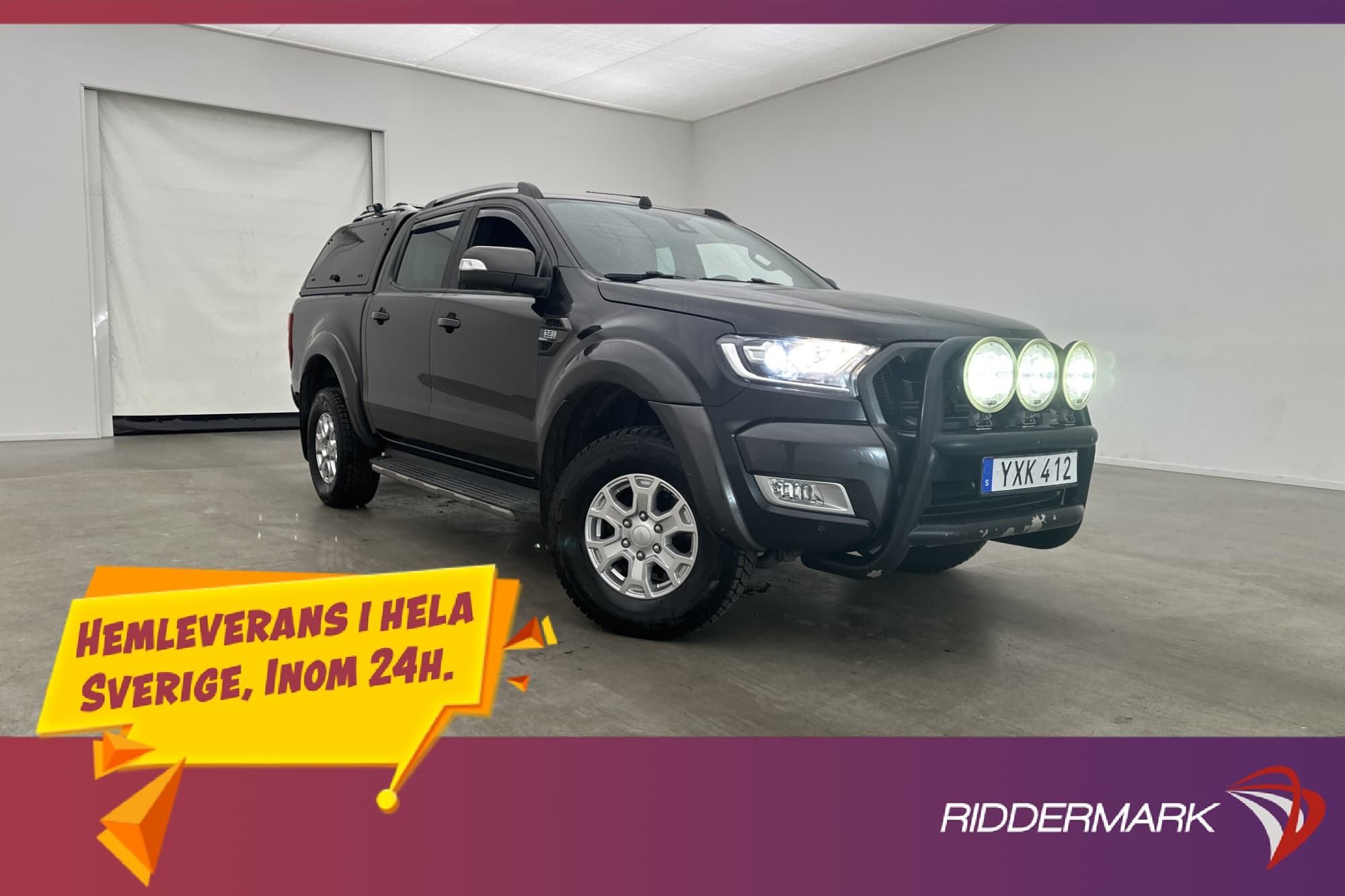 Ford Ranger Wildtrak 3.2 4x4 Värmare Dragkrok B-Kamera Kåpa