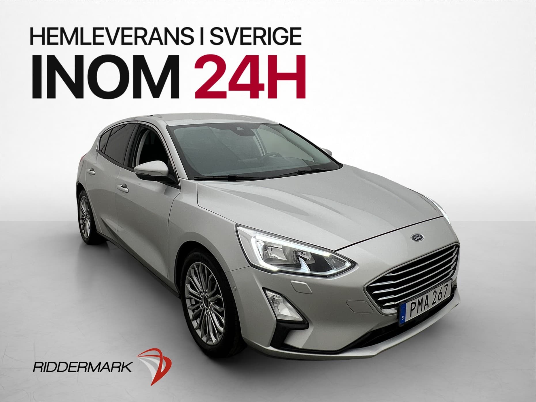 Ford Focus 1.0 EcoBoost Titanium Kamera Rattvärme Adaptiv-F
