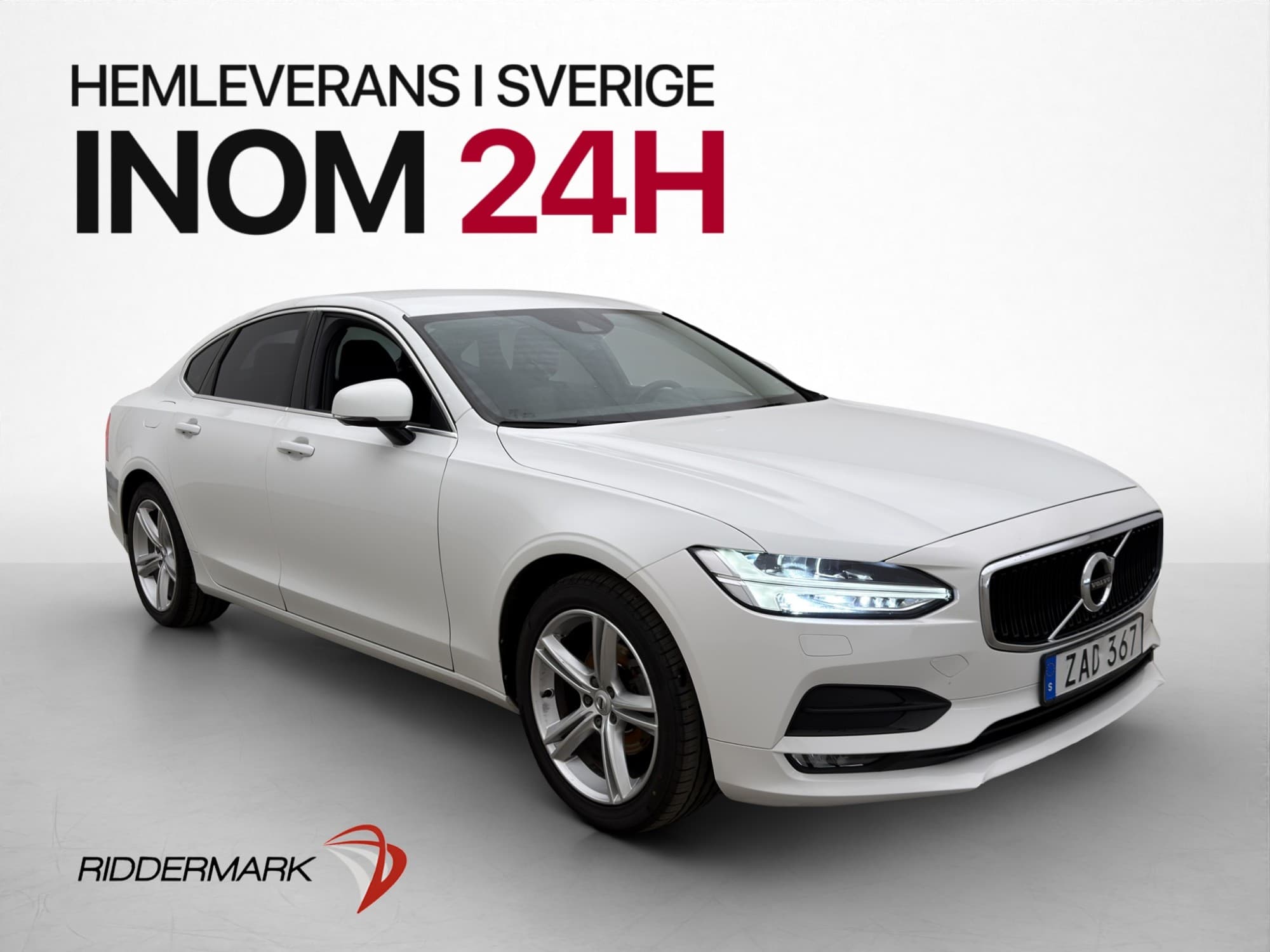 Volvo S90 D3 150hk Momentum Halvskinn D-Värmare Navi