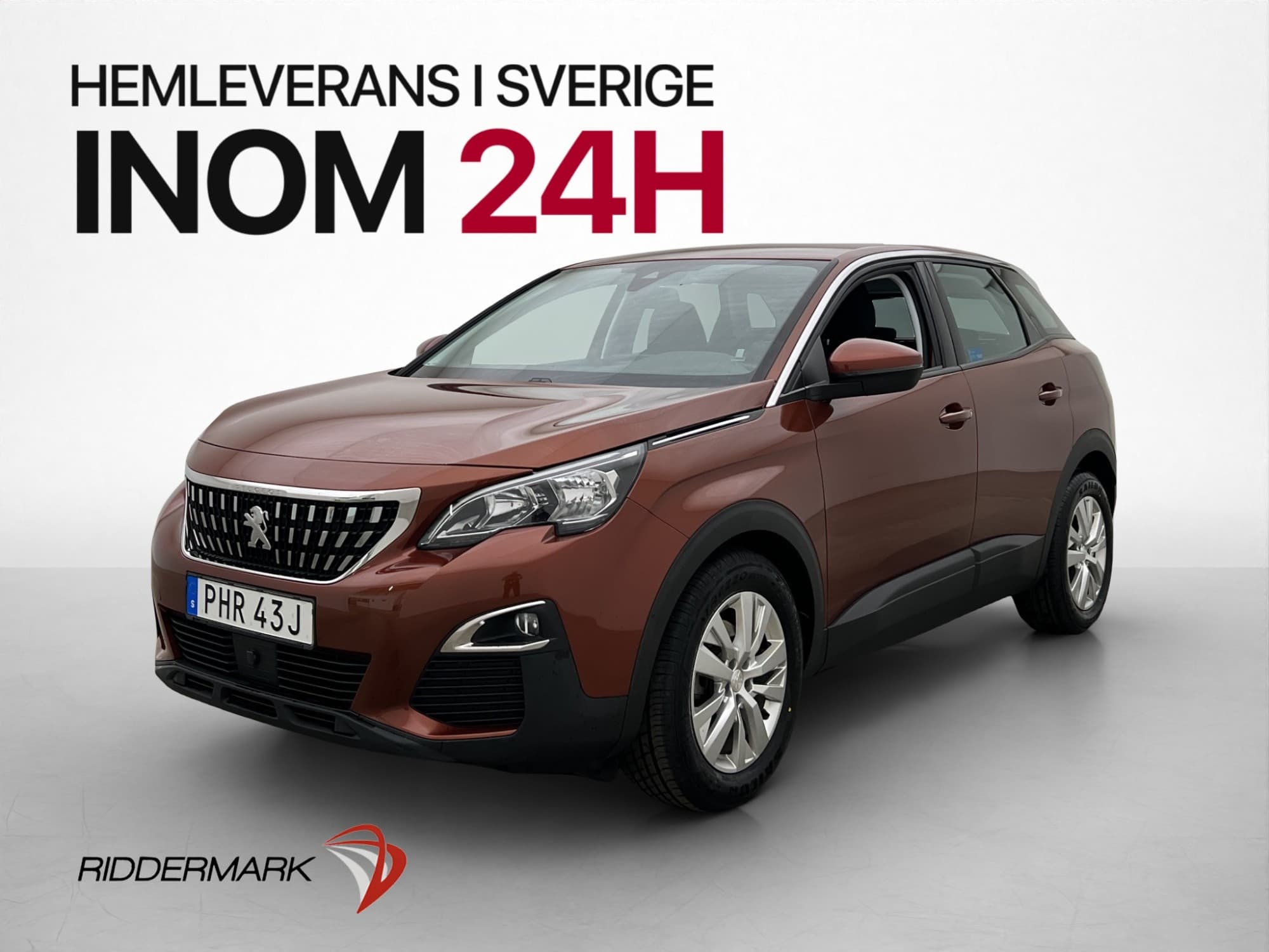 Peugeot 3008 1.2 PureTech 131hk Active Dragkrok CarPlay