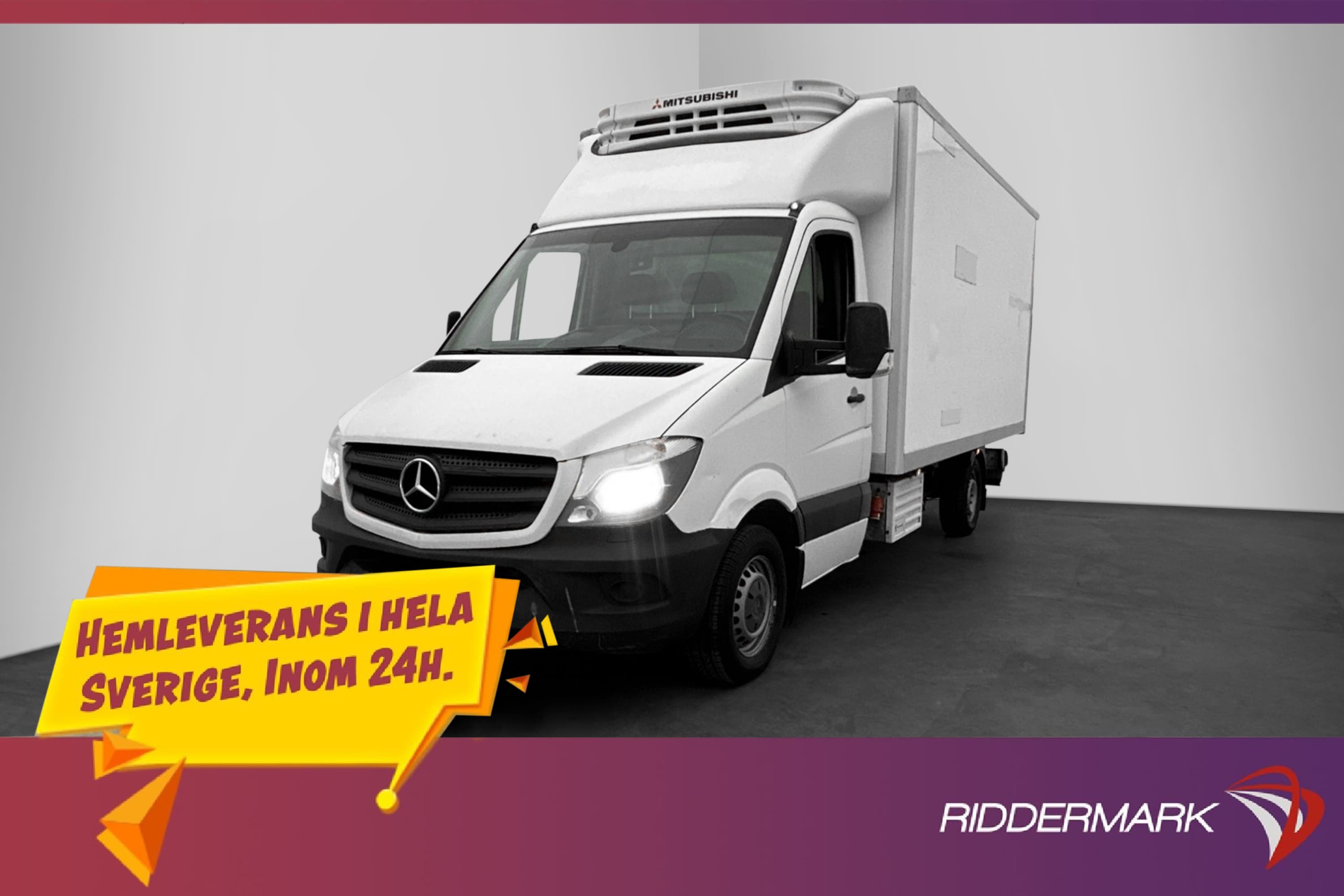 Mercedes-Benz Sprinter 316 Bakgavellyft KYL/FRYS Sidodö Moms