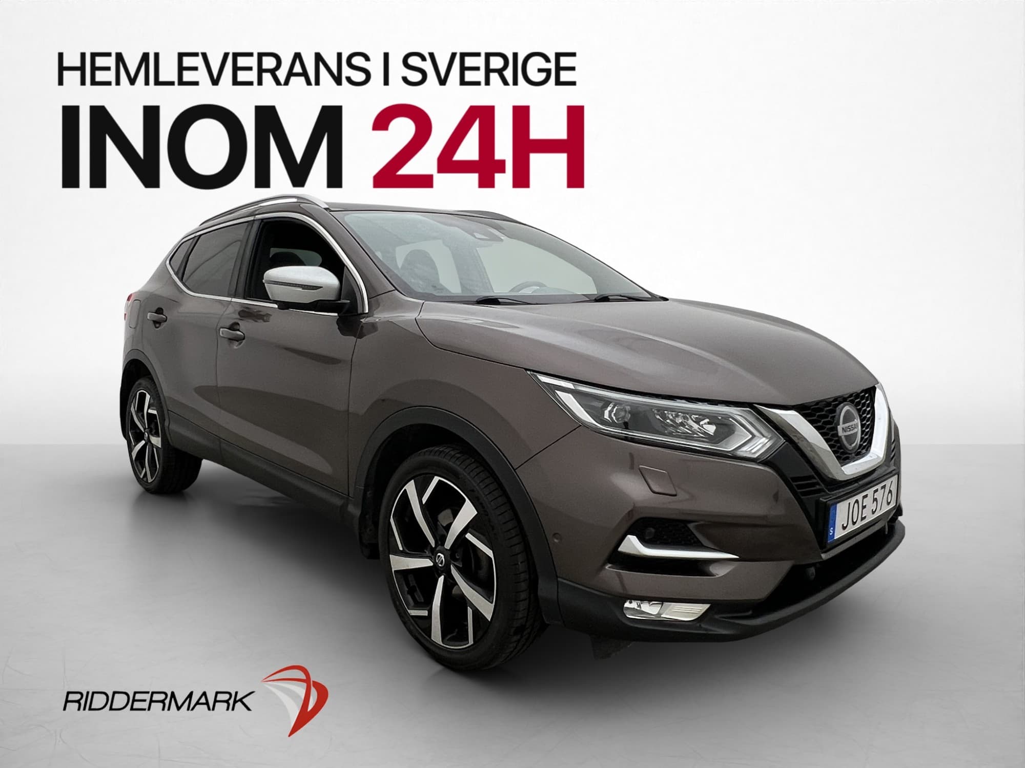 Nissan Qashqai TEKNA + Pano BOSE Skinn 360 Navi Elstol 140hk