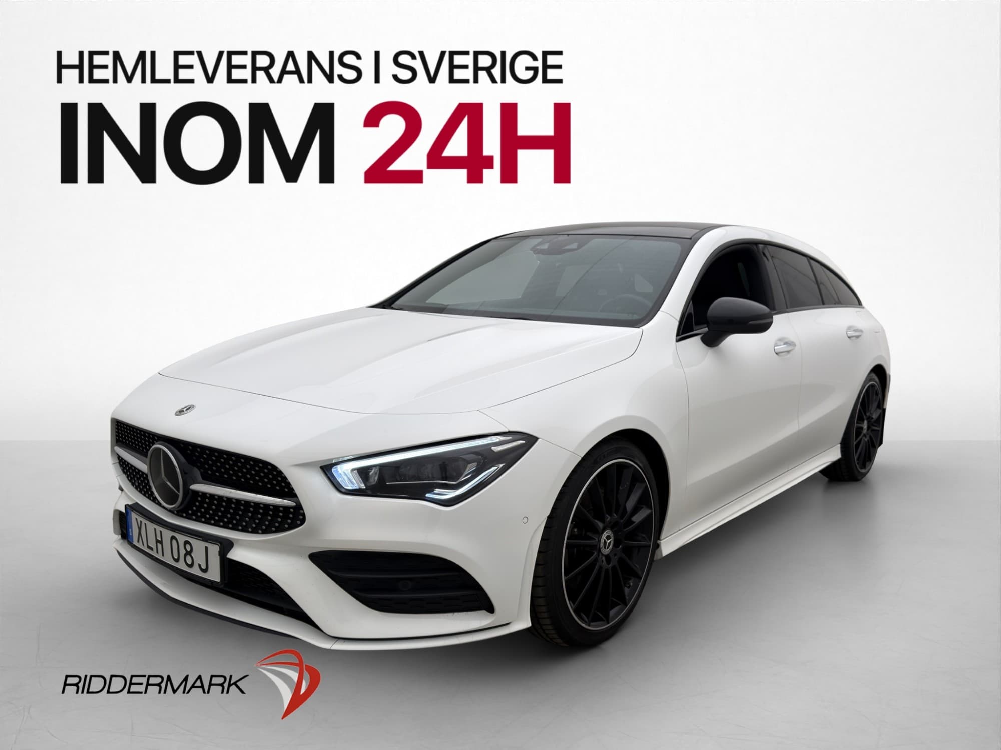Mercedes-Benz CLA 200 d 4M AMG Night Pano Värmare Wide Drag