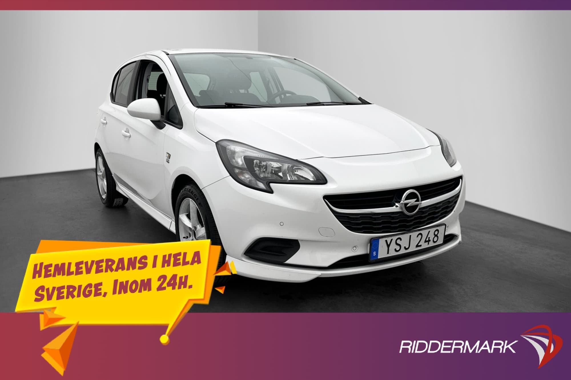 Opel Corsa 1.4 ecoFLEX 100hk Enjoy Sensorer Farthållare