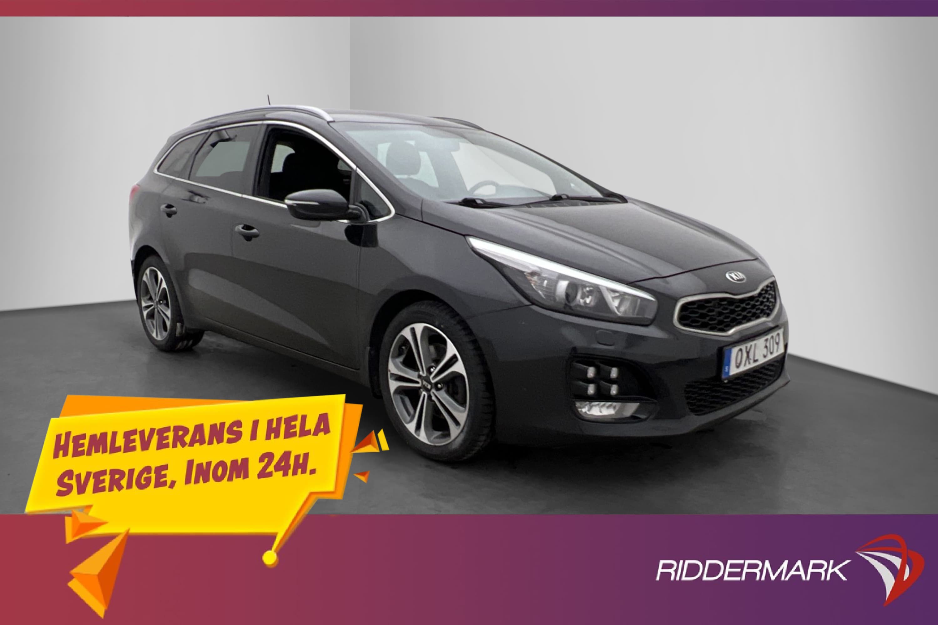 Kia Ceed 1.6 CRDi 136hk GT-Line Navi Kamera Rattvärme Nyserv